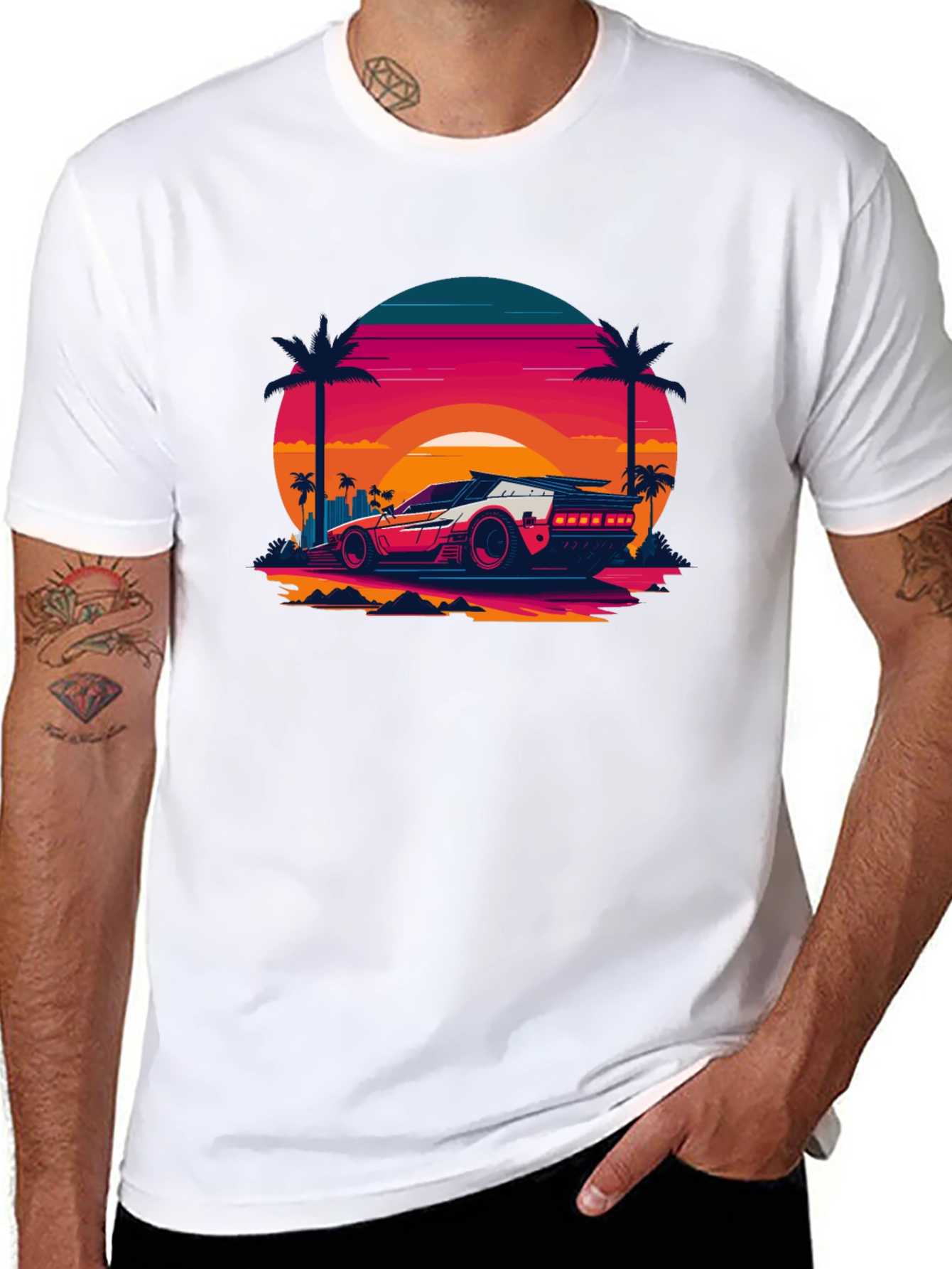 Retro Wave Graphic Tee