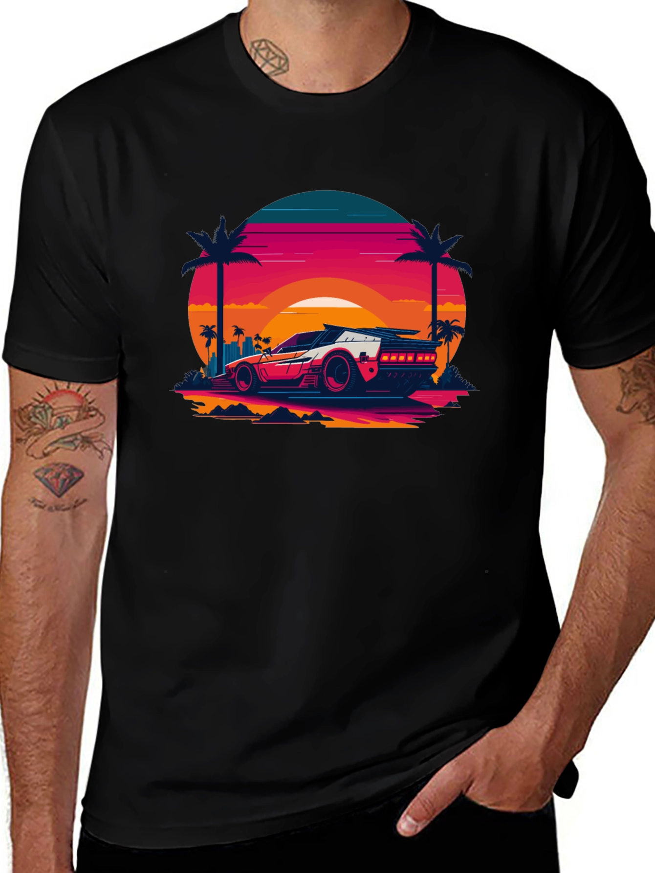 Retro Wave Graphic Tee