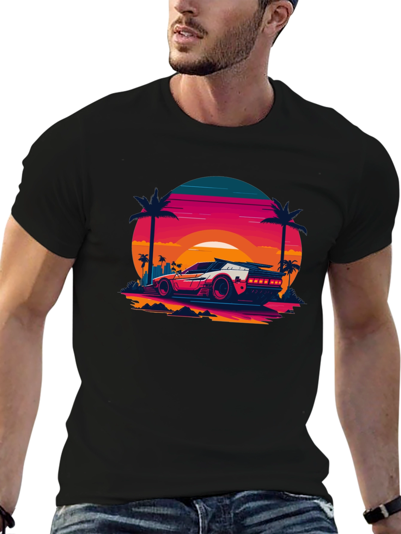 Retro Wave Graphic Tee