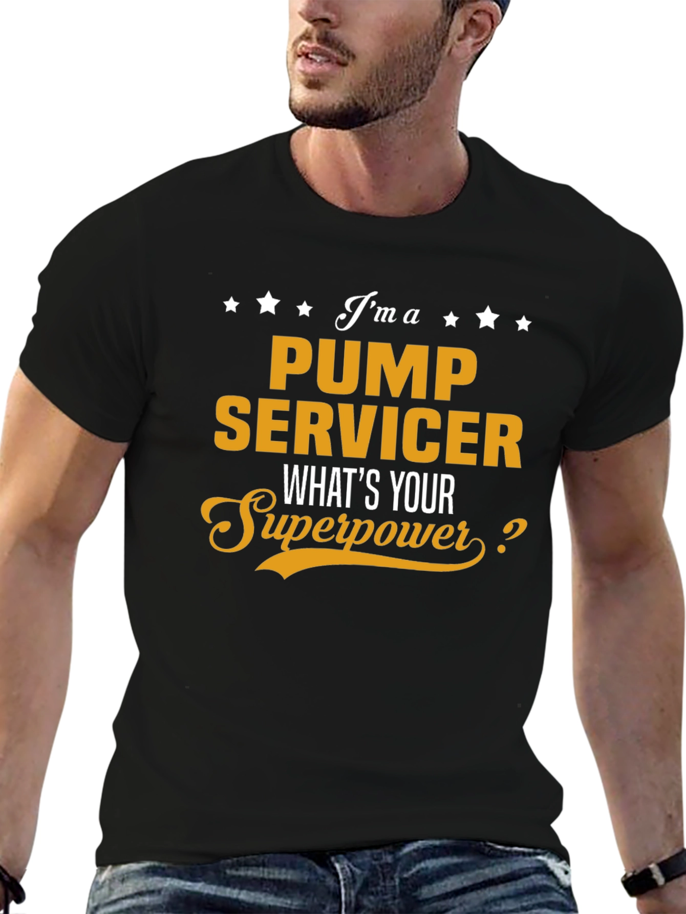 Pump Servicer Superpower T-Shirt