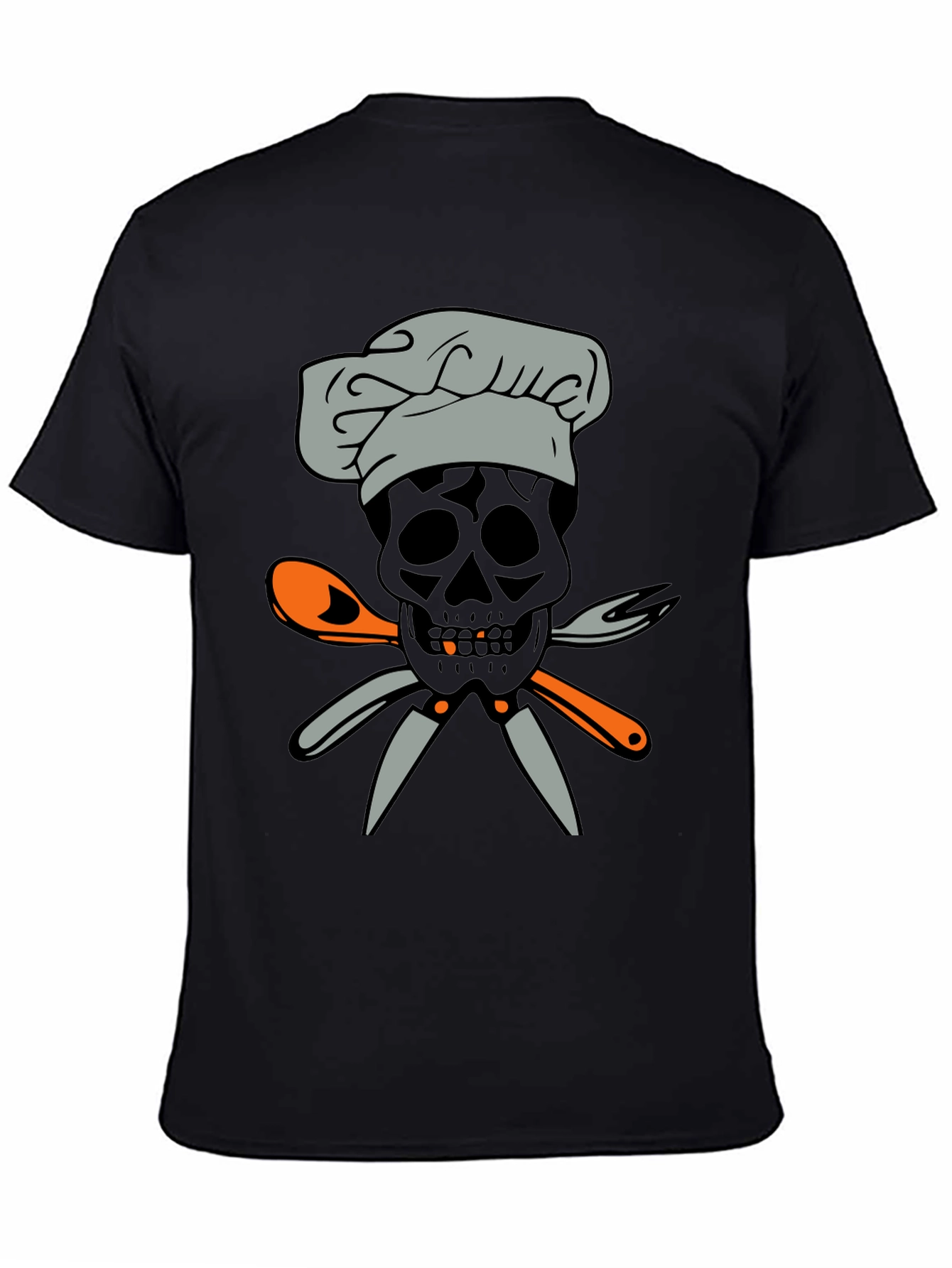 Chef Skull T-Shirt - Culinary Skeleton Tee