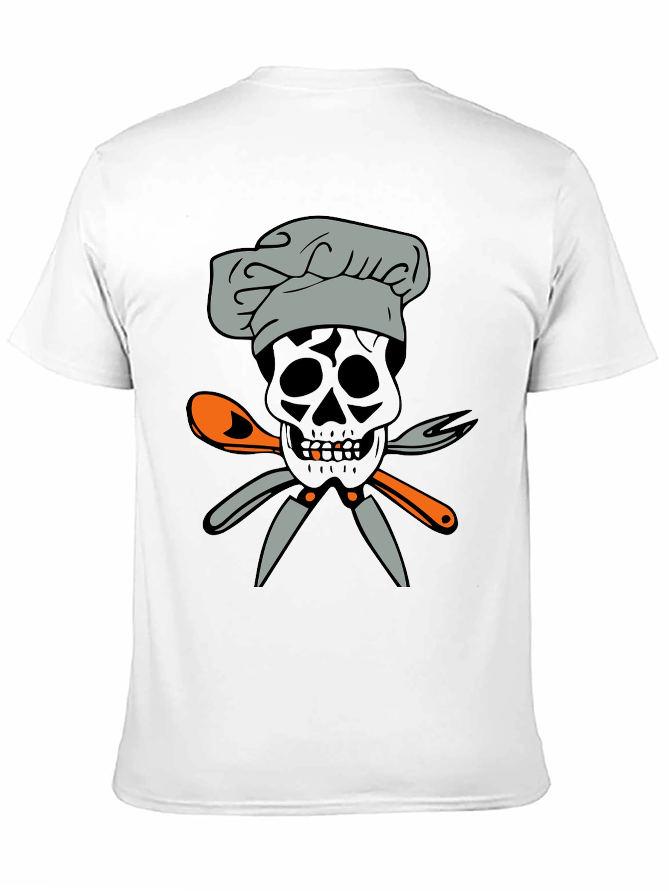 Chef Skull T-Shirt - Culinary Skeleton Tee