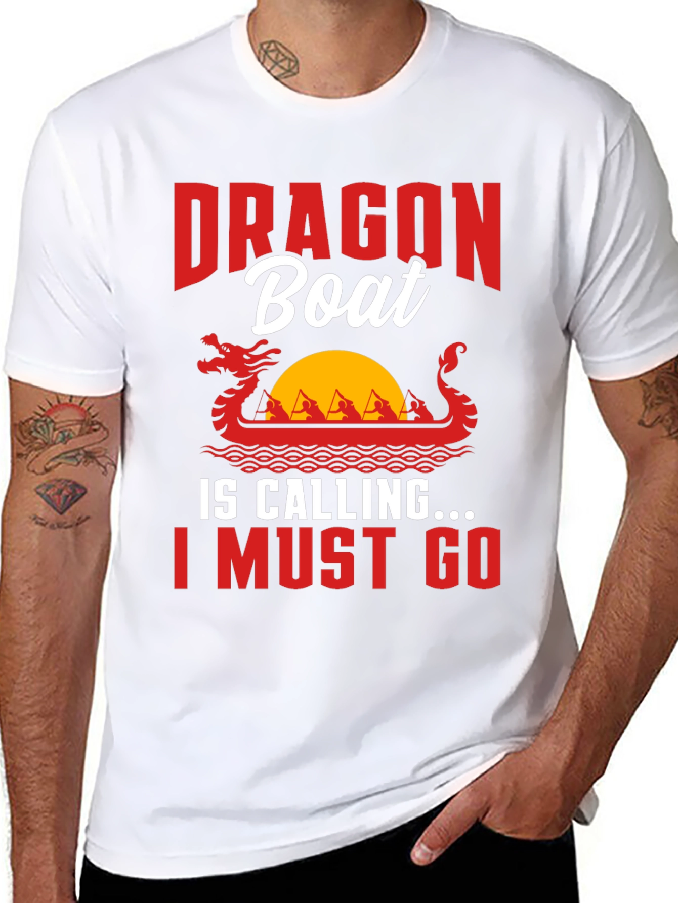 Dragon Boat Tee - I Must Go!