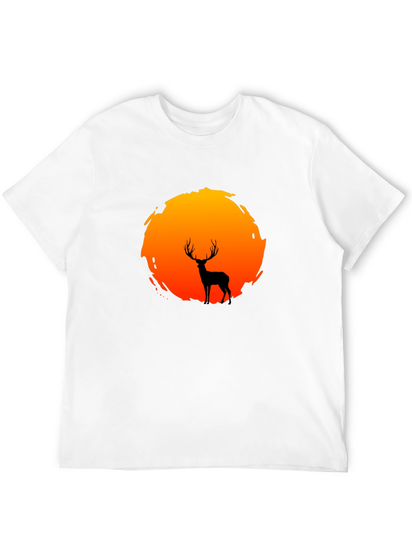 Deer Silhouette Graphic Tee