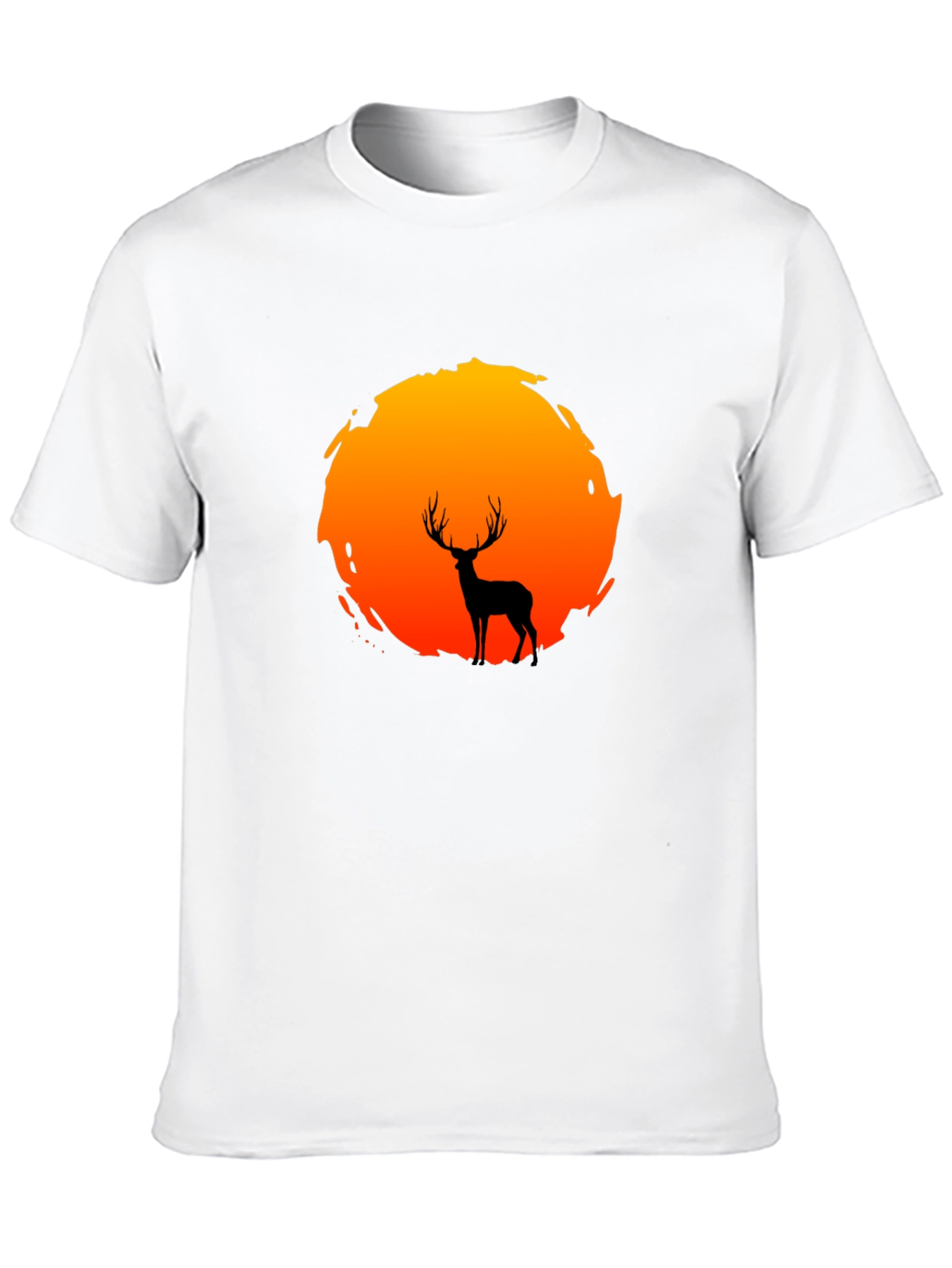 Deer Silhouette Graphic Tee