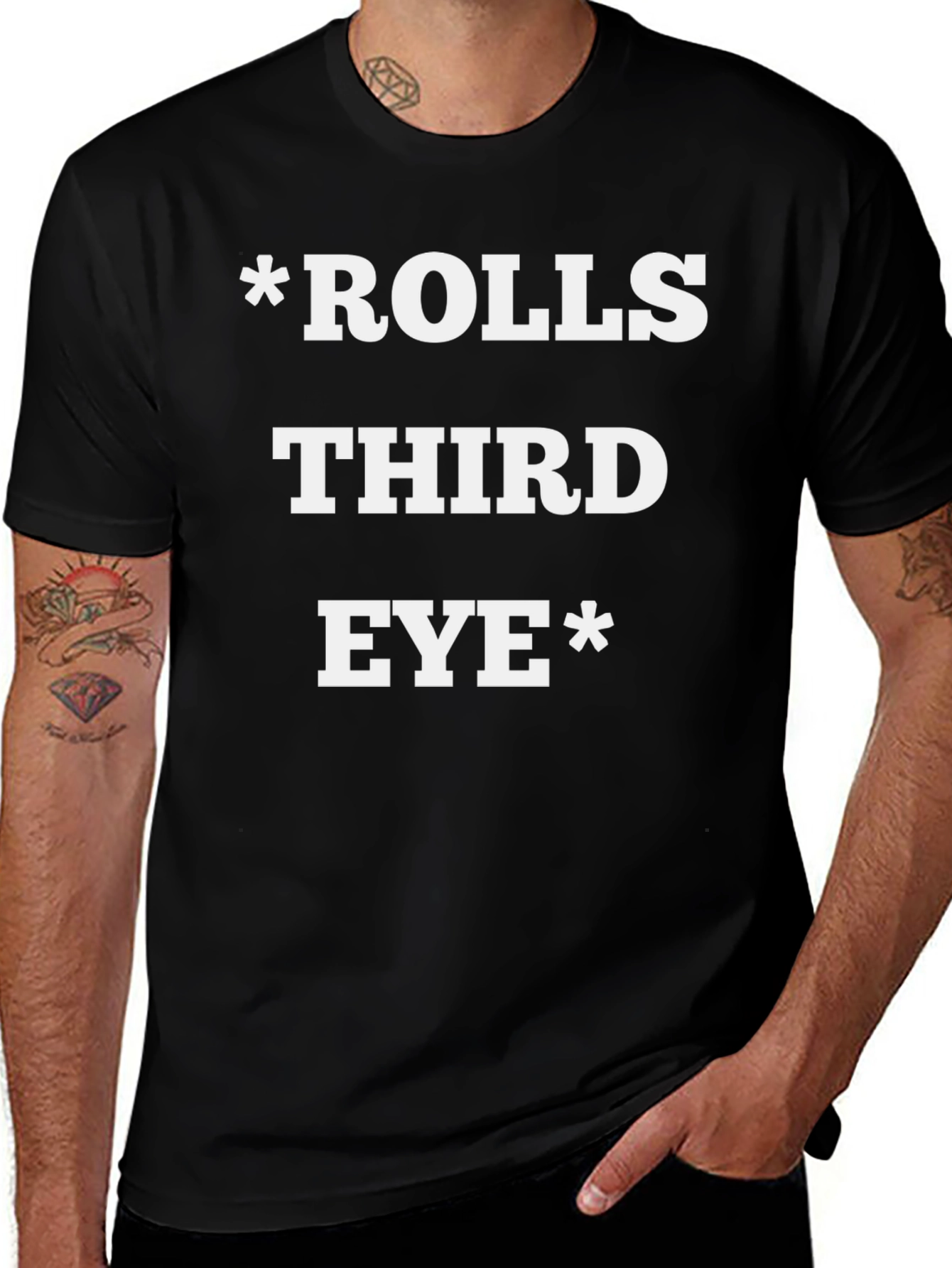 Rolls Third Eye T-Shirt - Humorous Graphic Tee