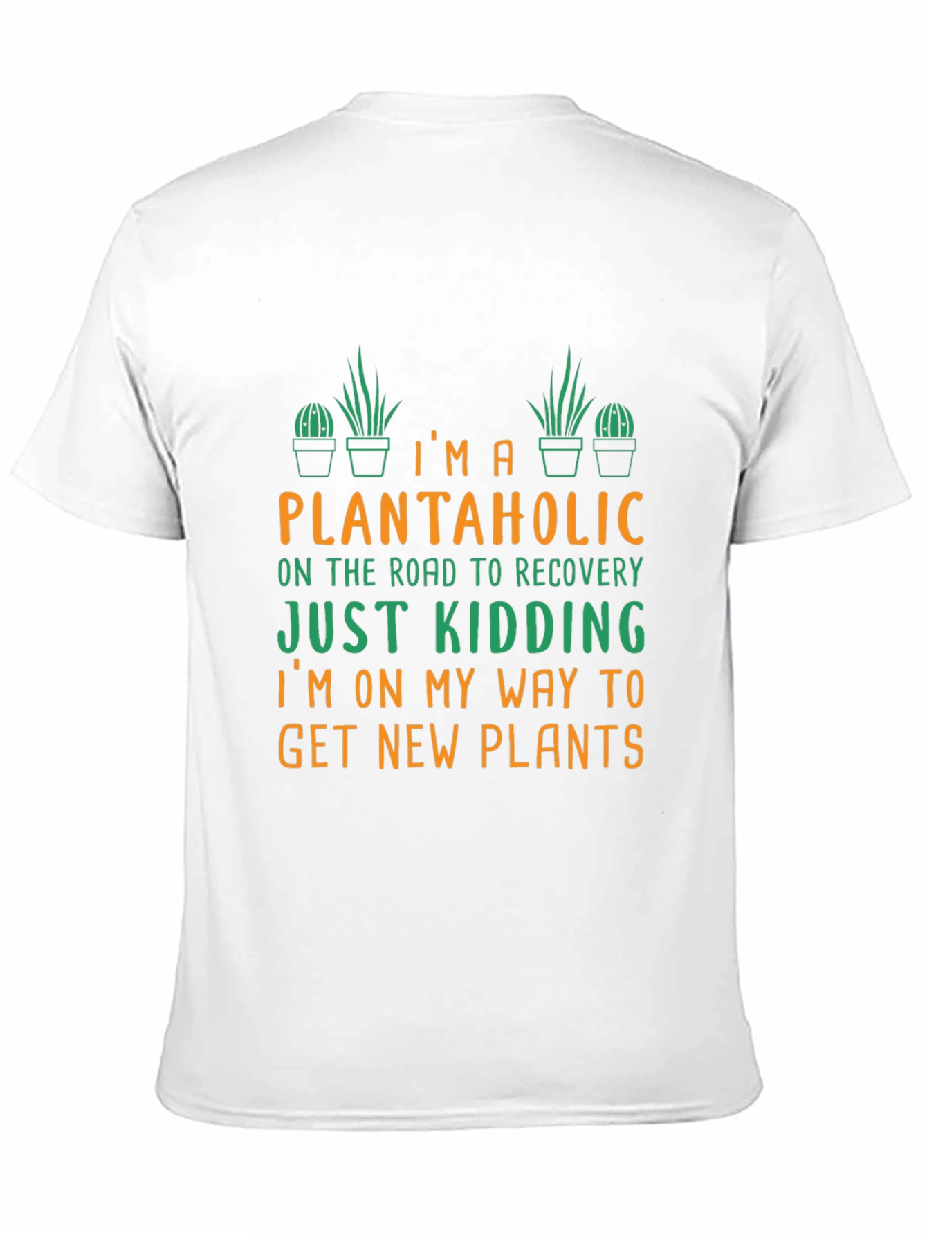 Plantaholic T-Shirt Funny Gardening Gift