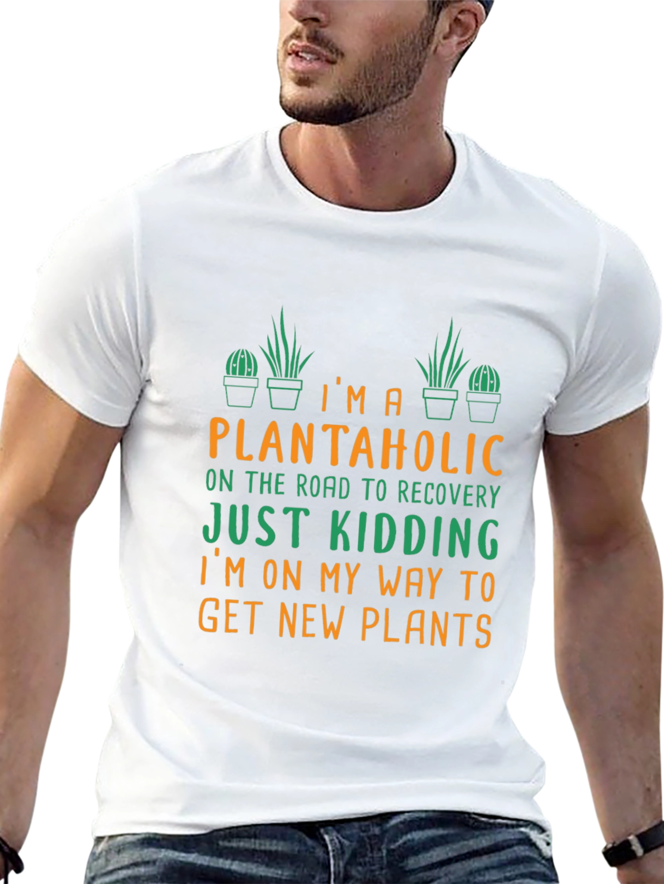 Plantaholic T-Shirt Funny Gardening Gift