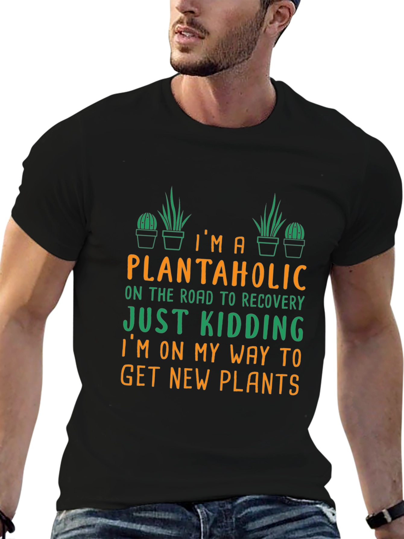 Plantaholic T-Shirt Funny Gardening Gift