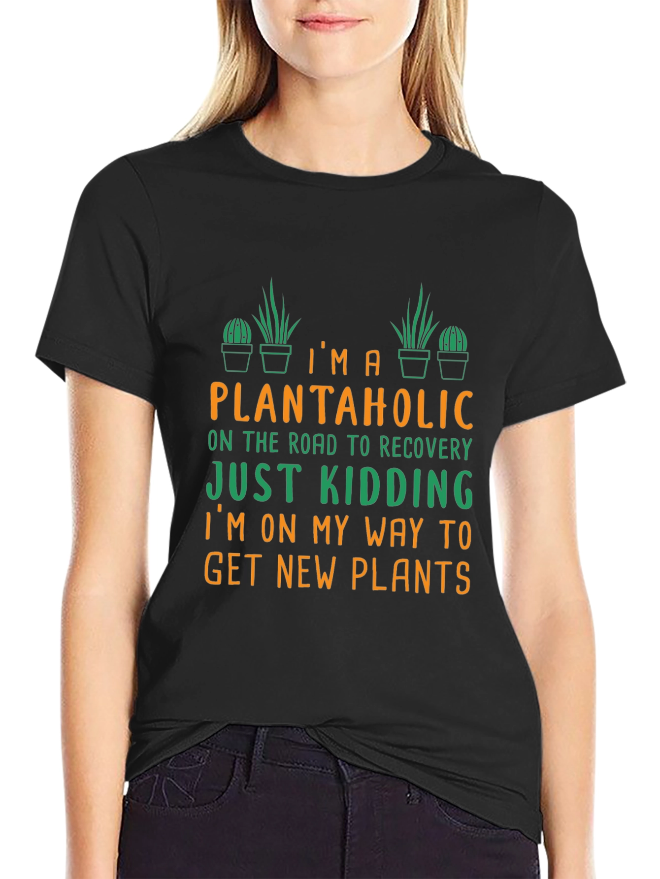 Plantaholic T-Shirt Funny Gardening Gift