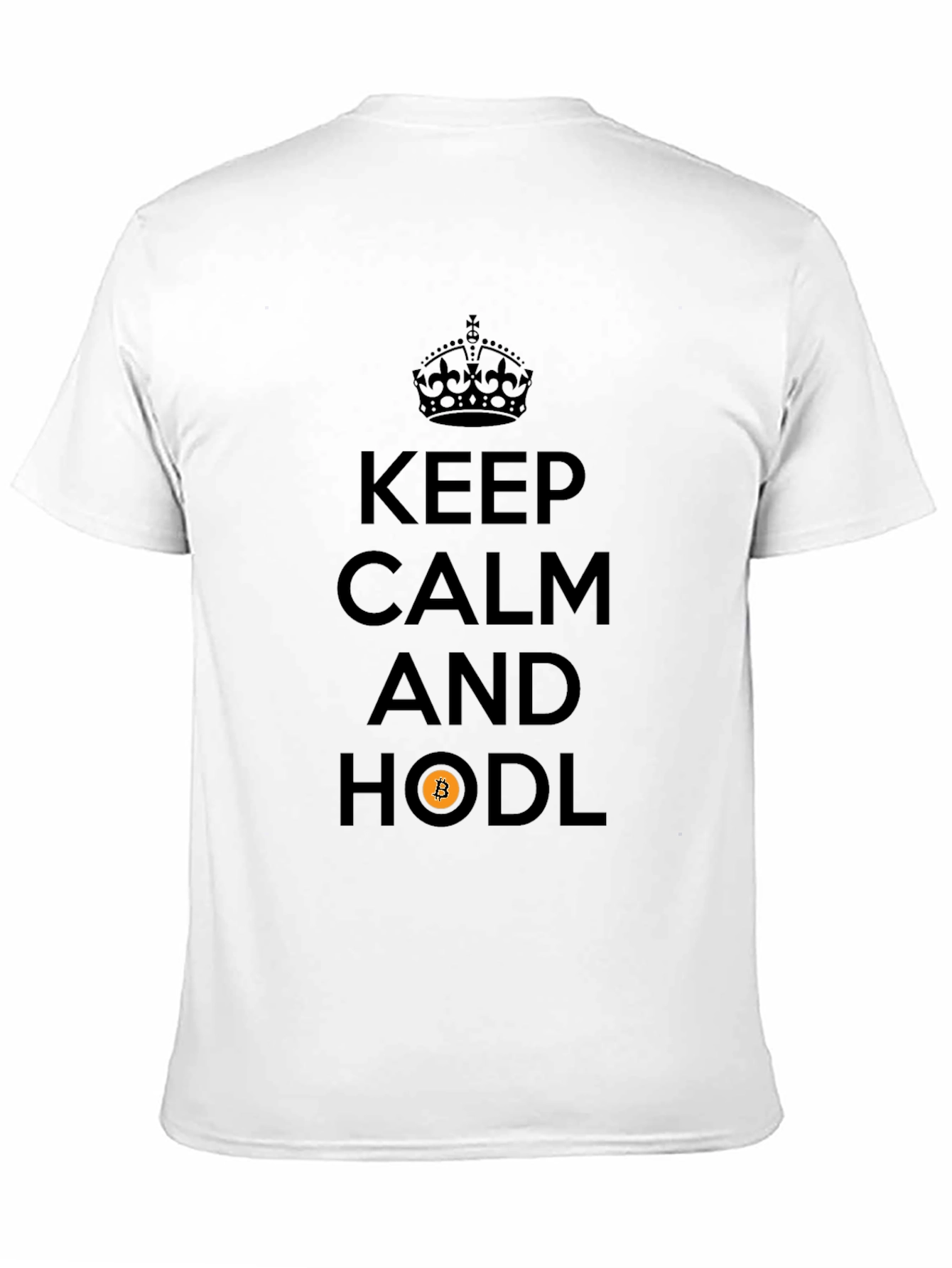 Keep Calm and HODL Bitcoin T-Shirt