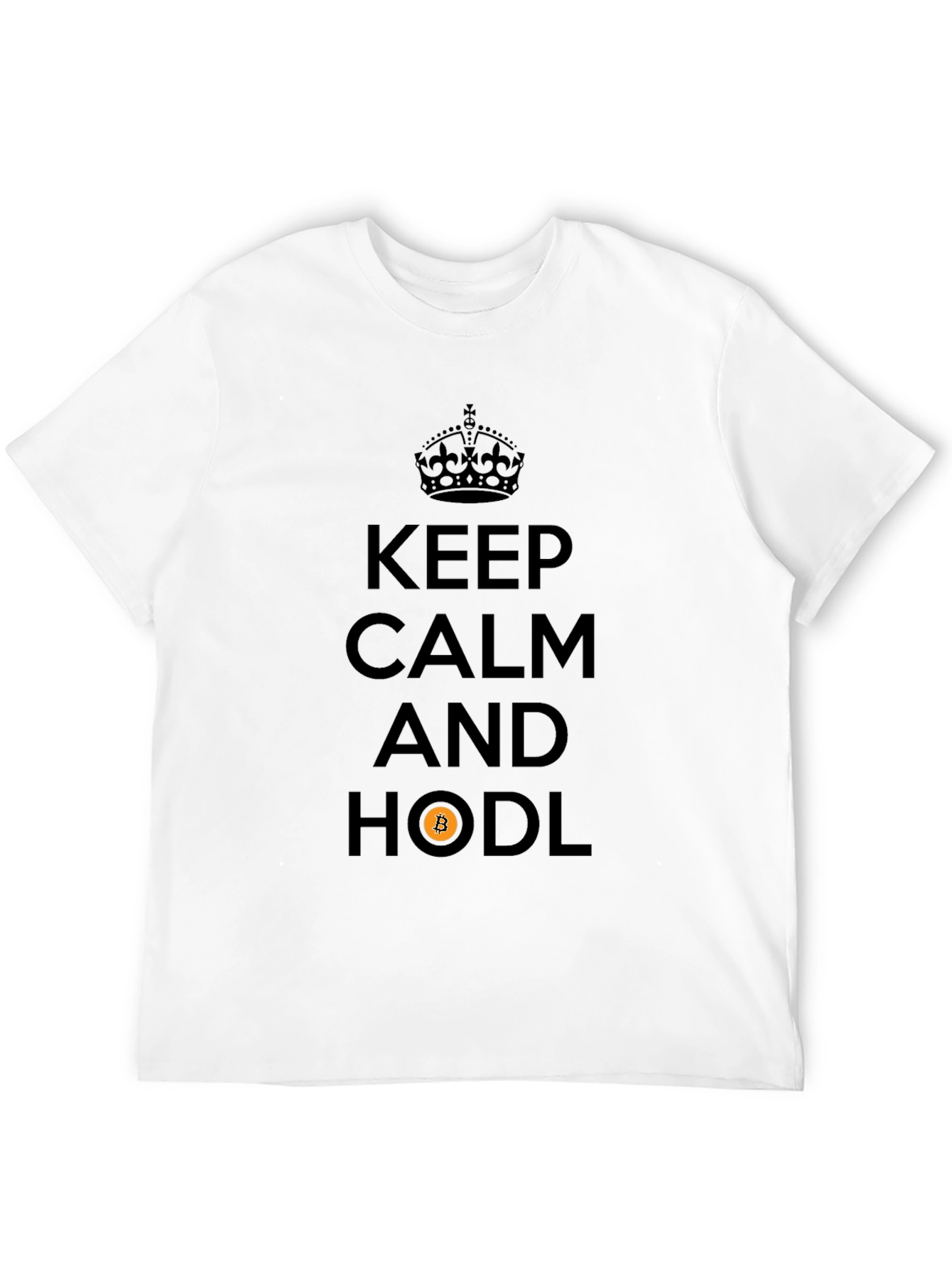 Keep Calm and HODL Bitcoin T-Shirt
