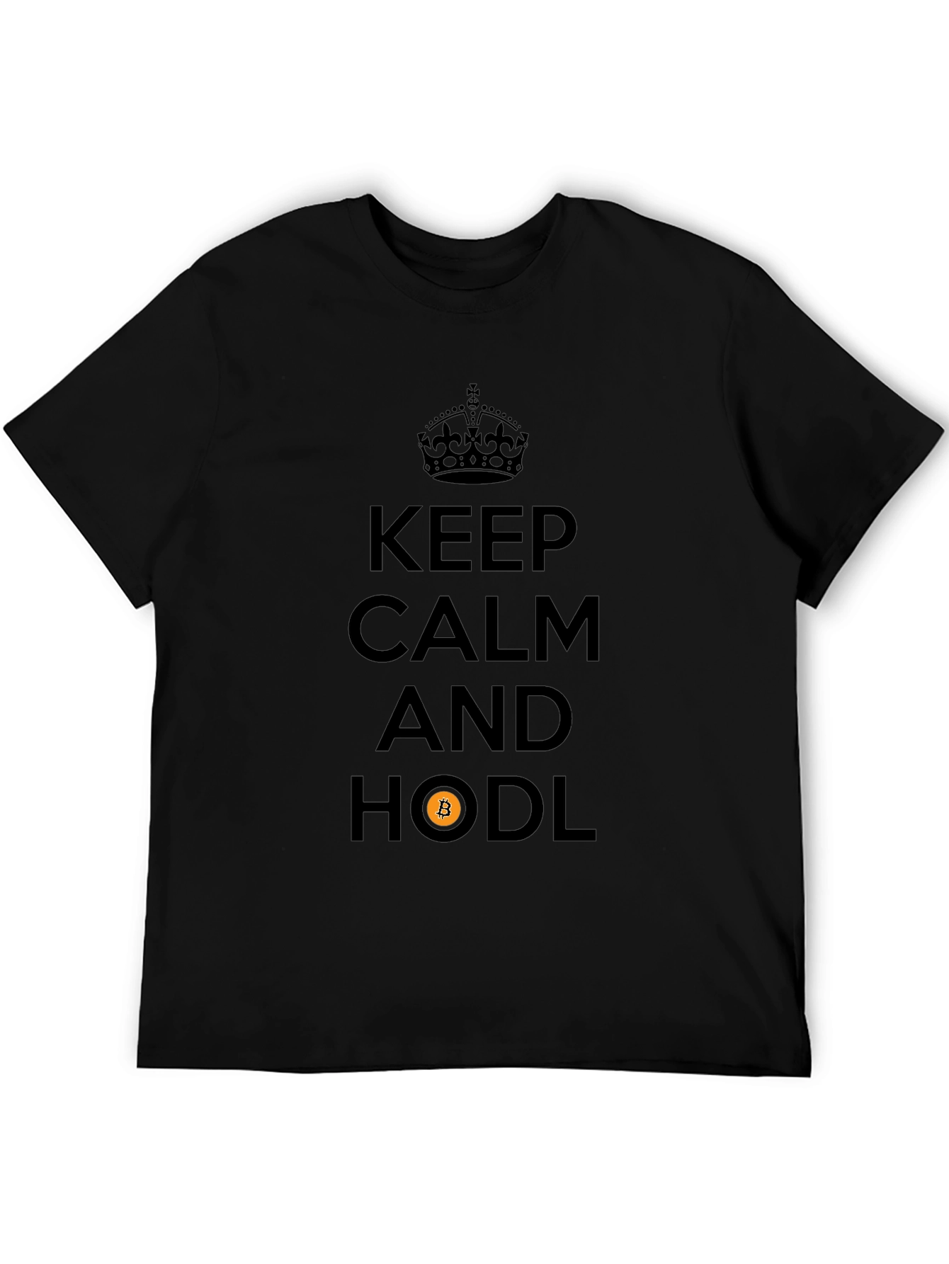 Keep Calm and HODL Bitcoin T-Shirt