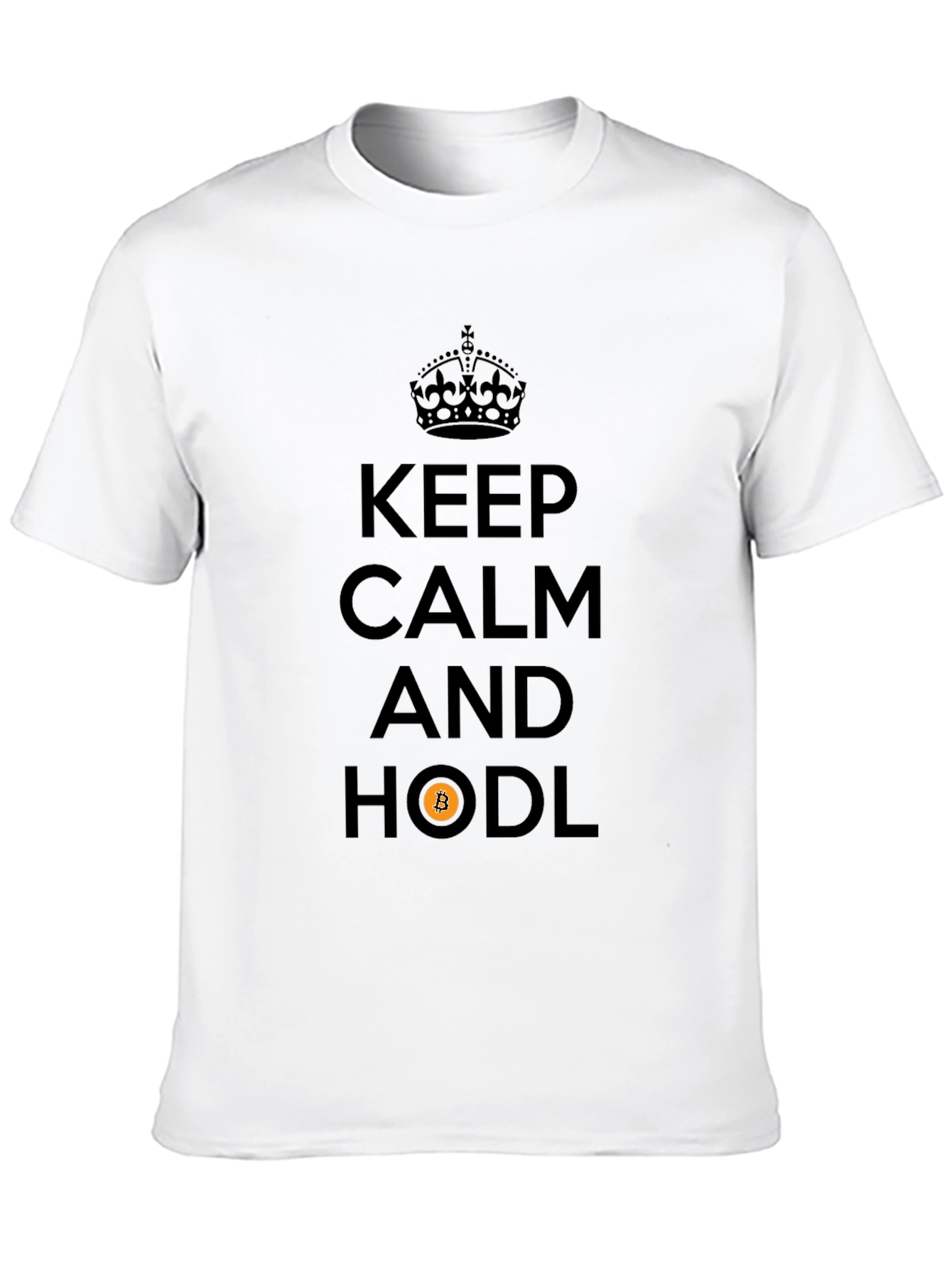 Keep Calm and HODL Bitcoin T-Shirt