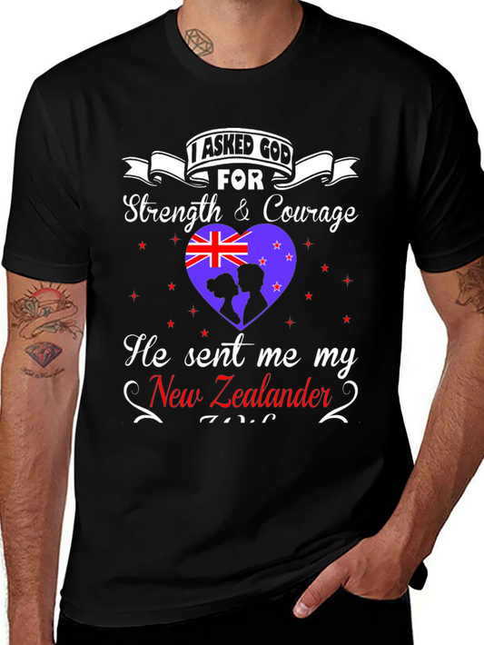 I Asked God For New Zealander T-Shirt