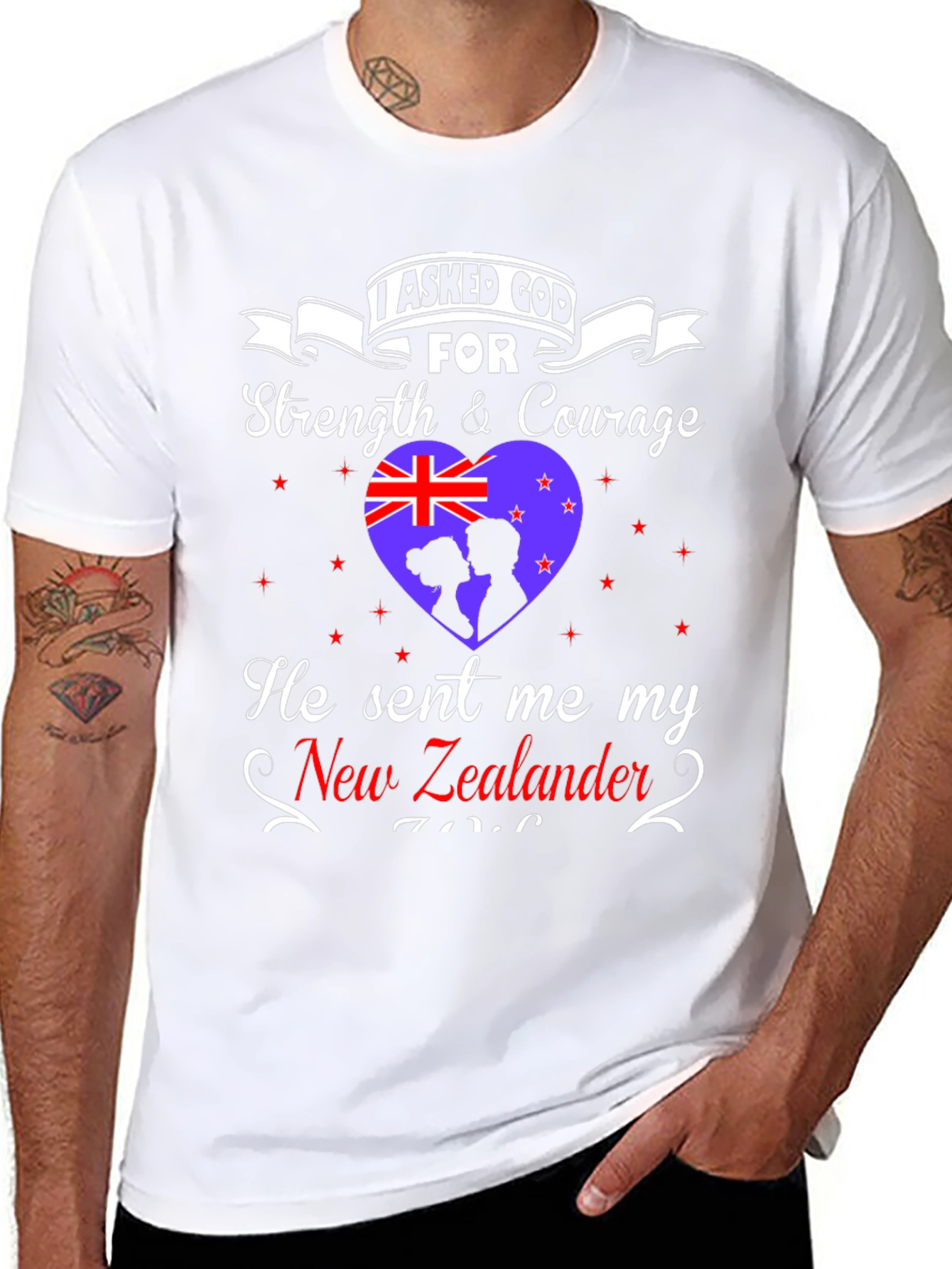 I Asked God For New Zealander T-Shirt