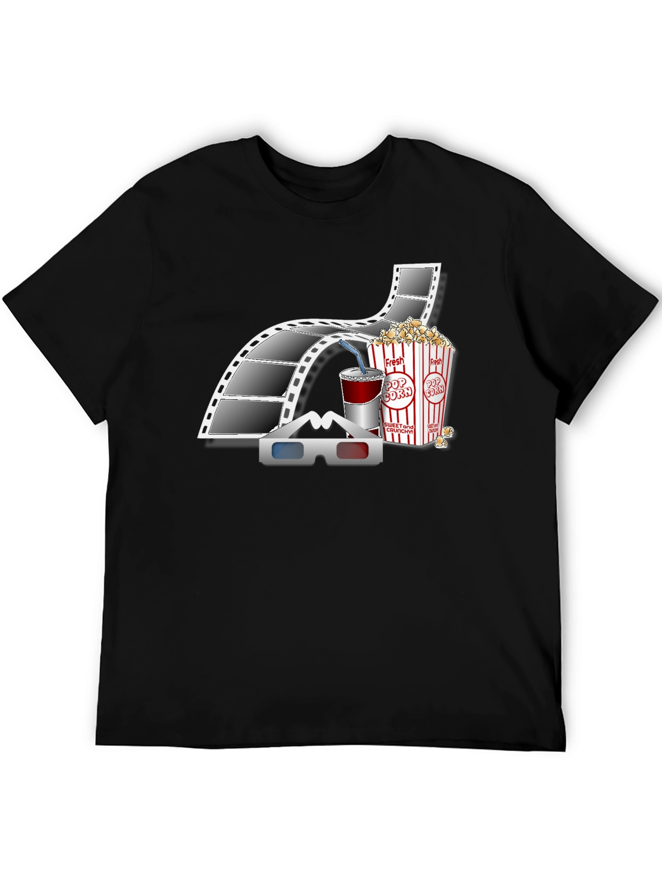 Movie Night Graphic T-Shirt