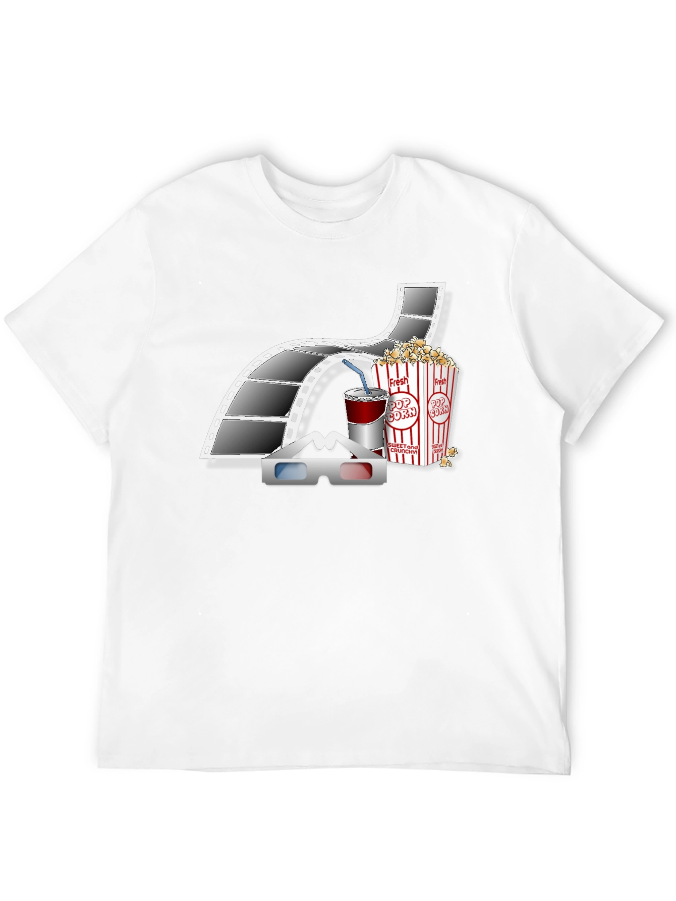 Movie Night Graphic T-Shirt