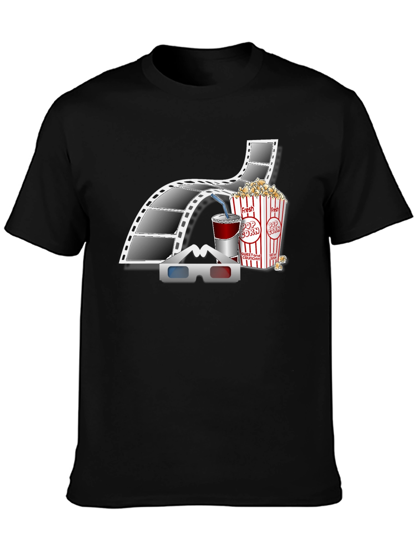 Movie Night Graphic T-Shirt