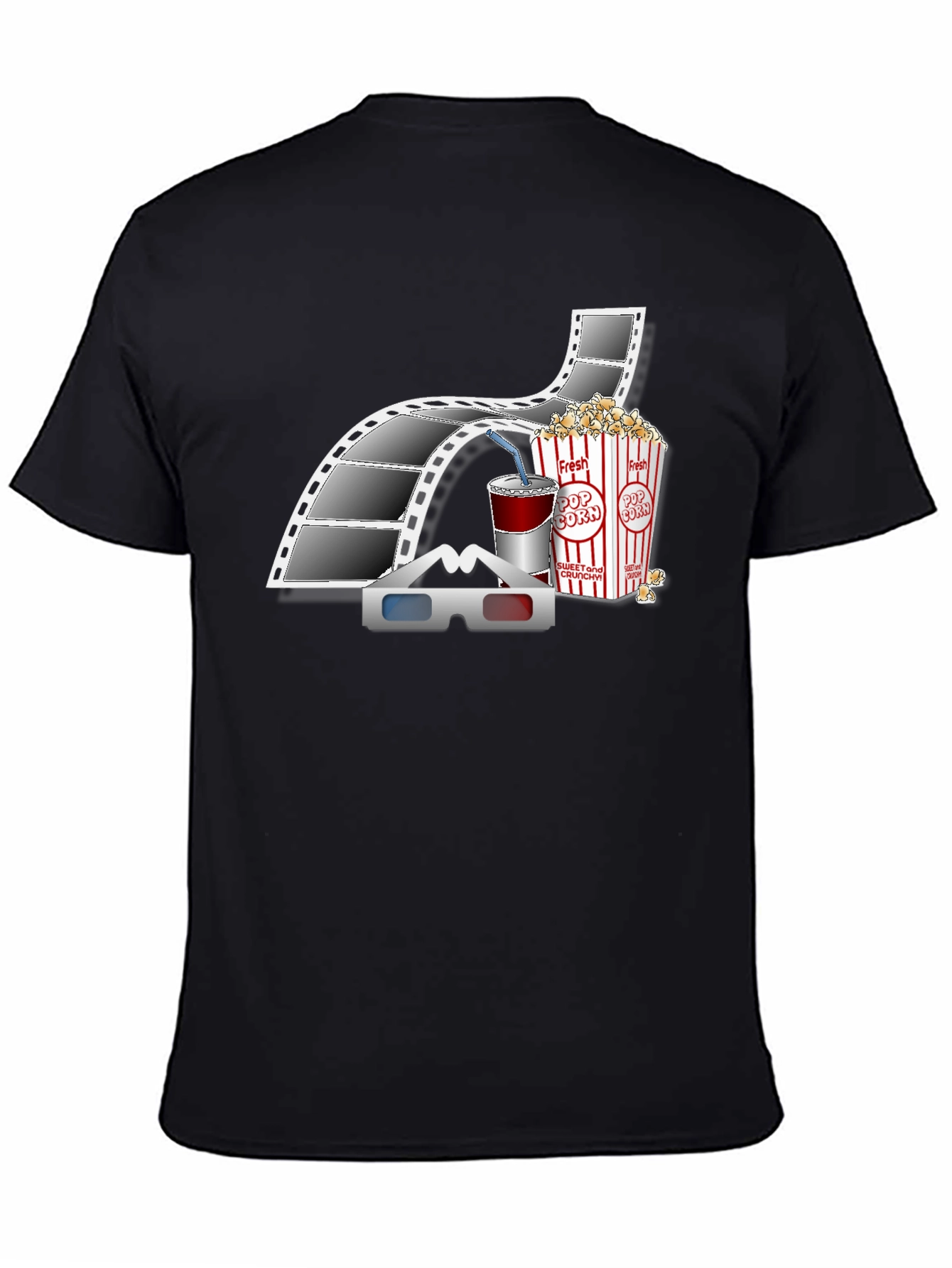 Movie Night Graphic T-Shirt