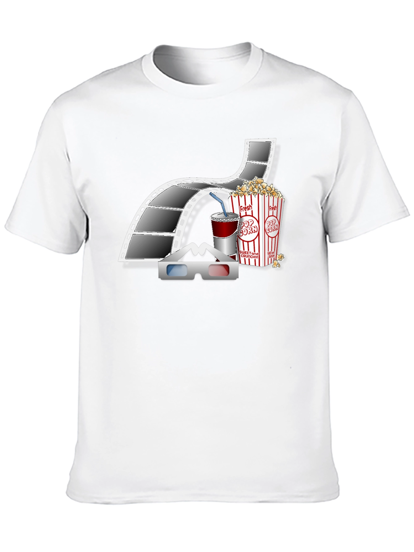 Movie Night Graphic T-Shirt