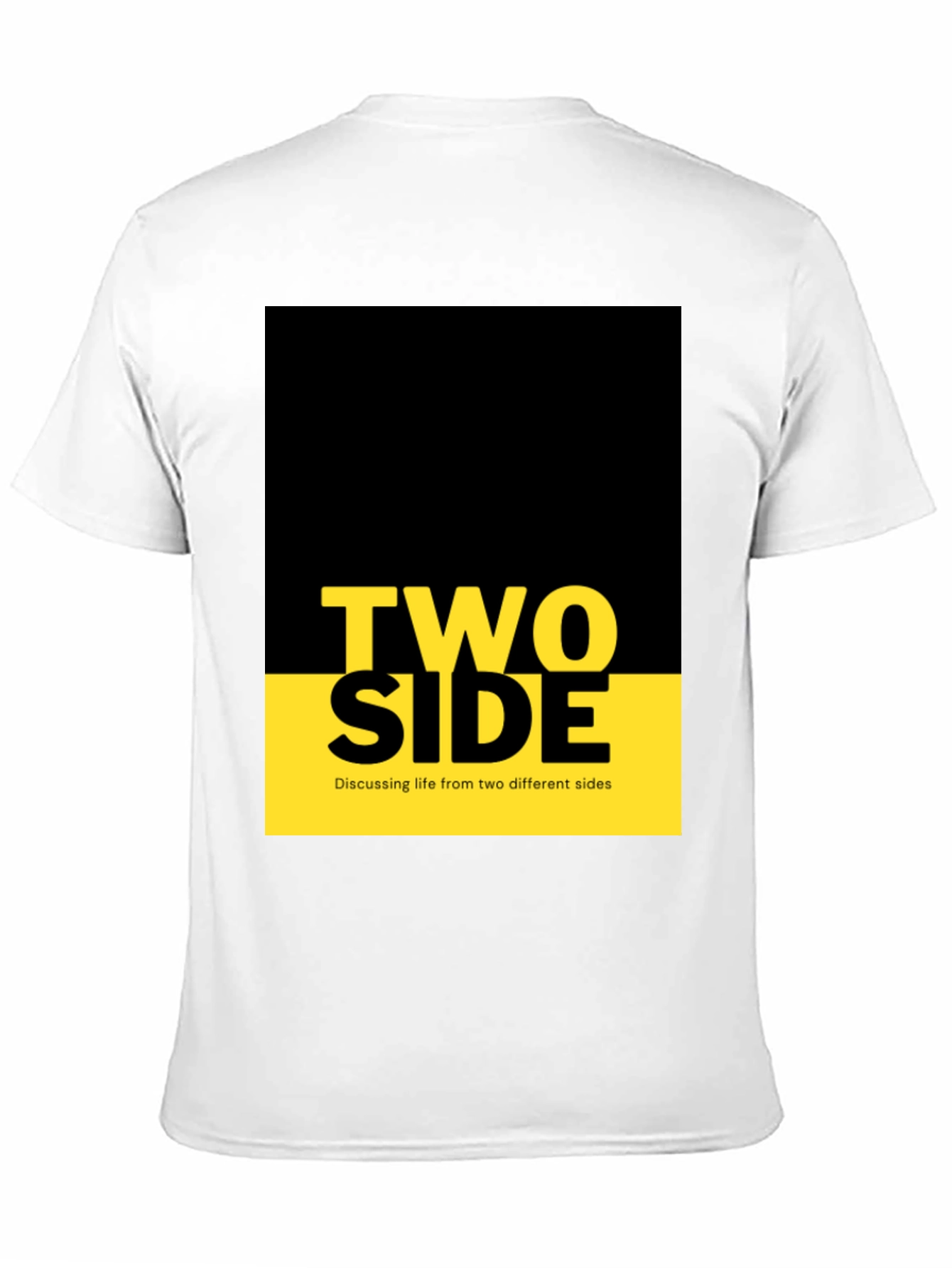 Two Side Graphic Tee - Discussing Life