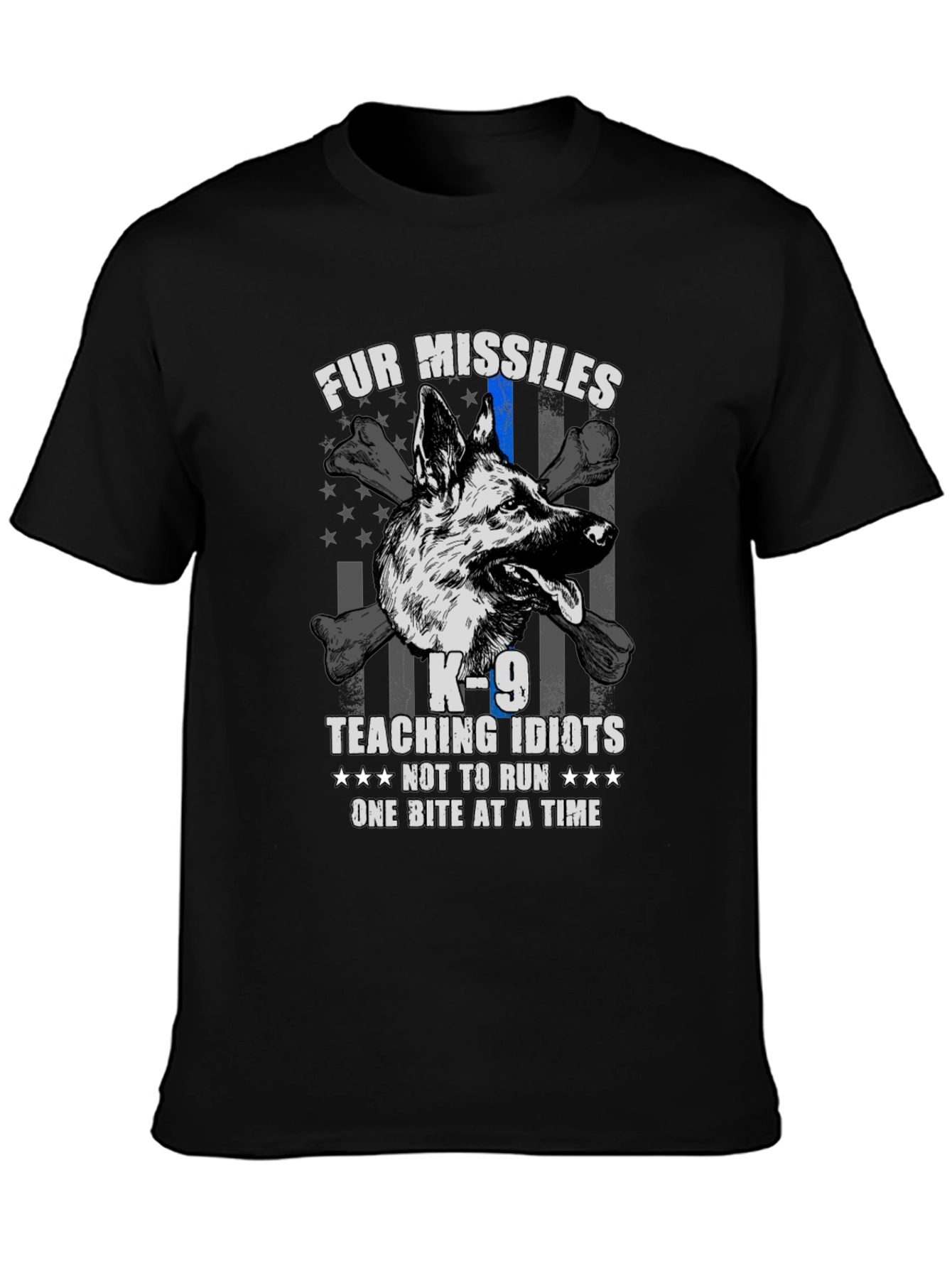 K-9 Fur Missiles Dog T-Shirt