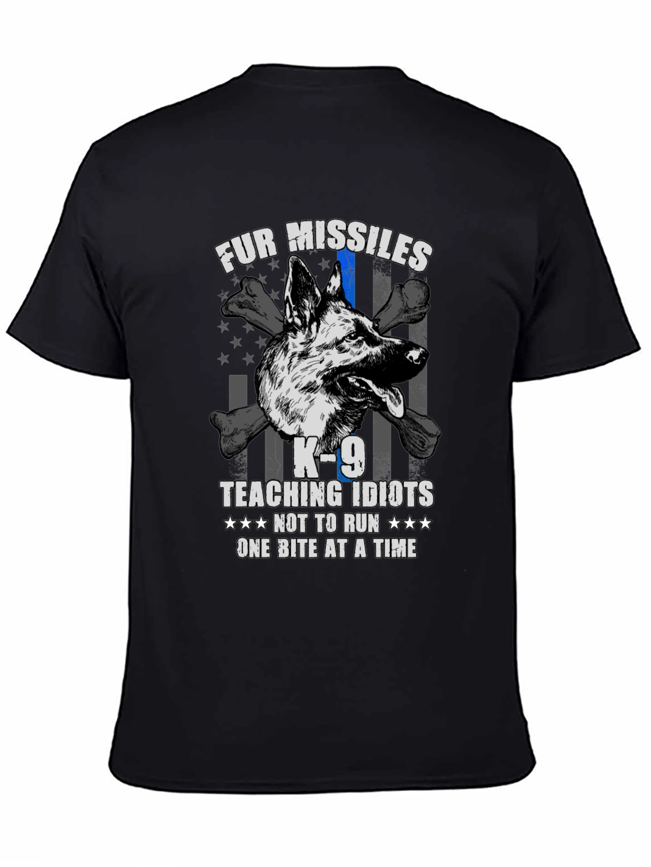 K-9 Fur Missiles Dog T-Shirt