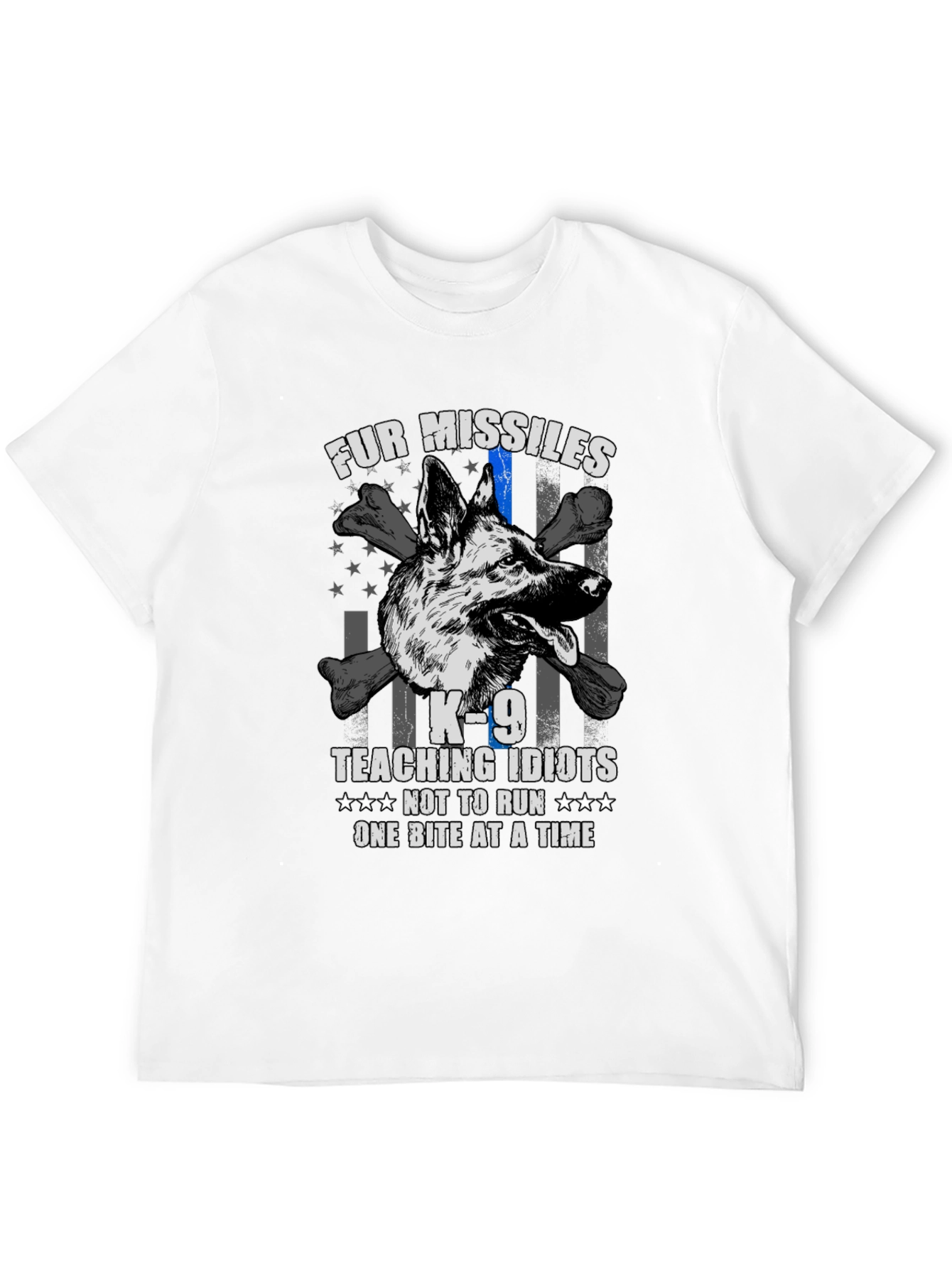 K-9 Fur Missiles Dog T-Shirt