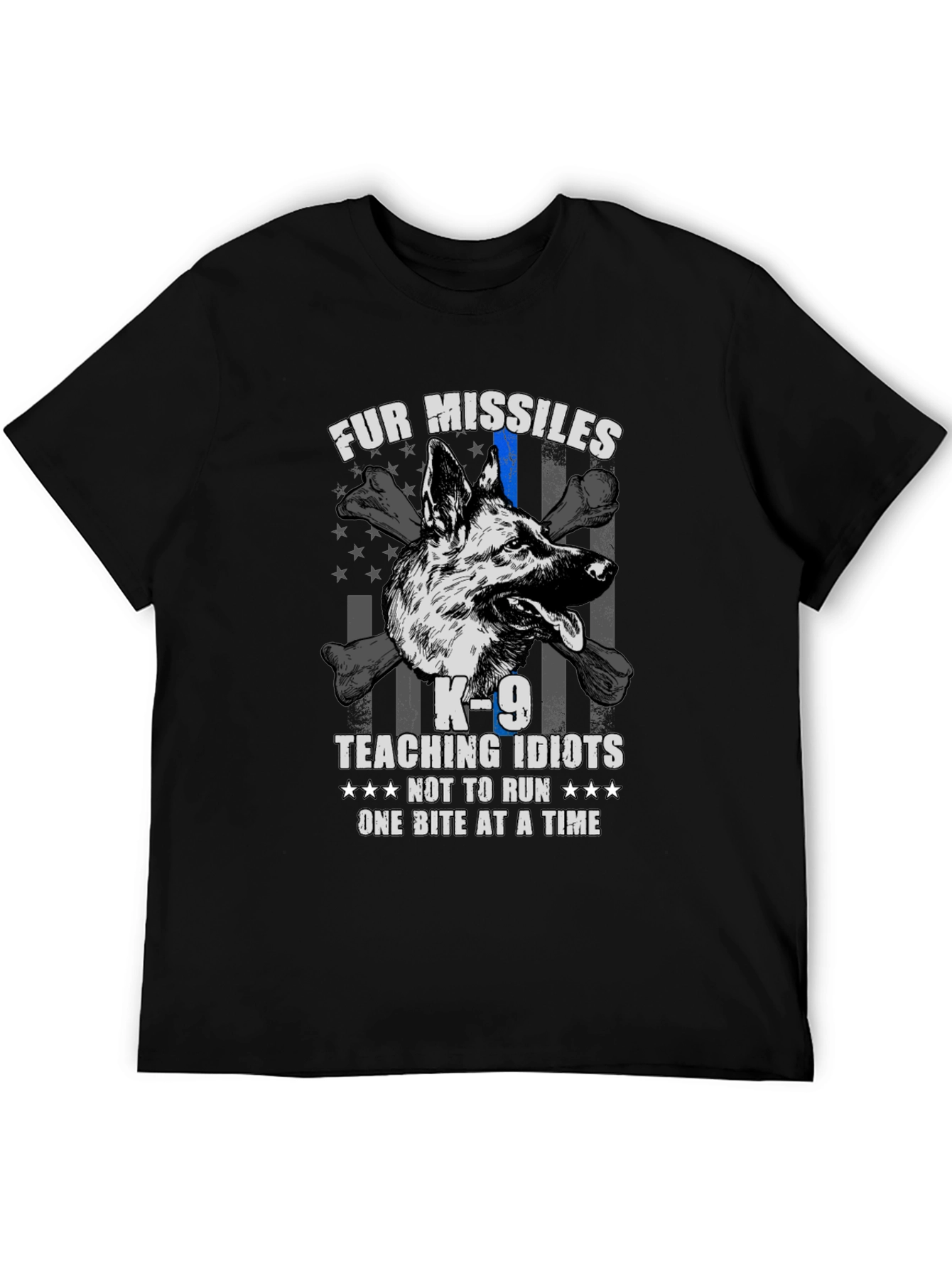 K-9 Fur Missiles Dog T-Shirt