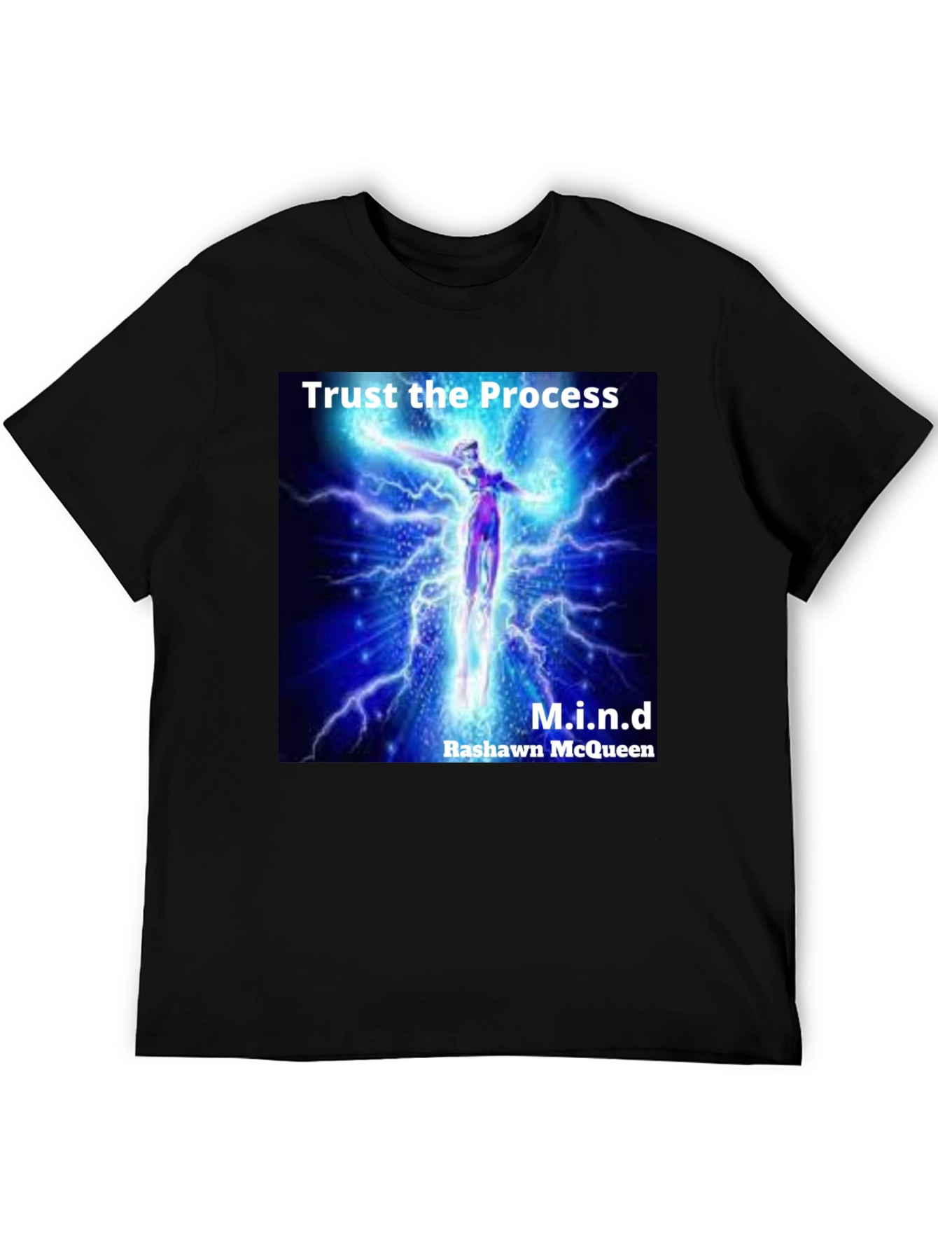 Trust the Process Graphic Black Tee