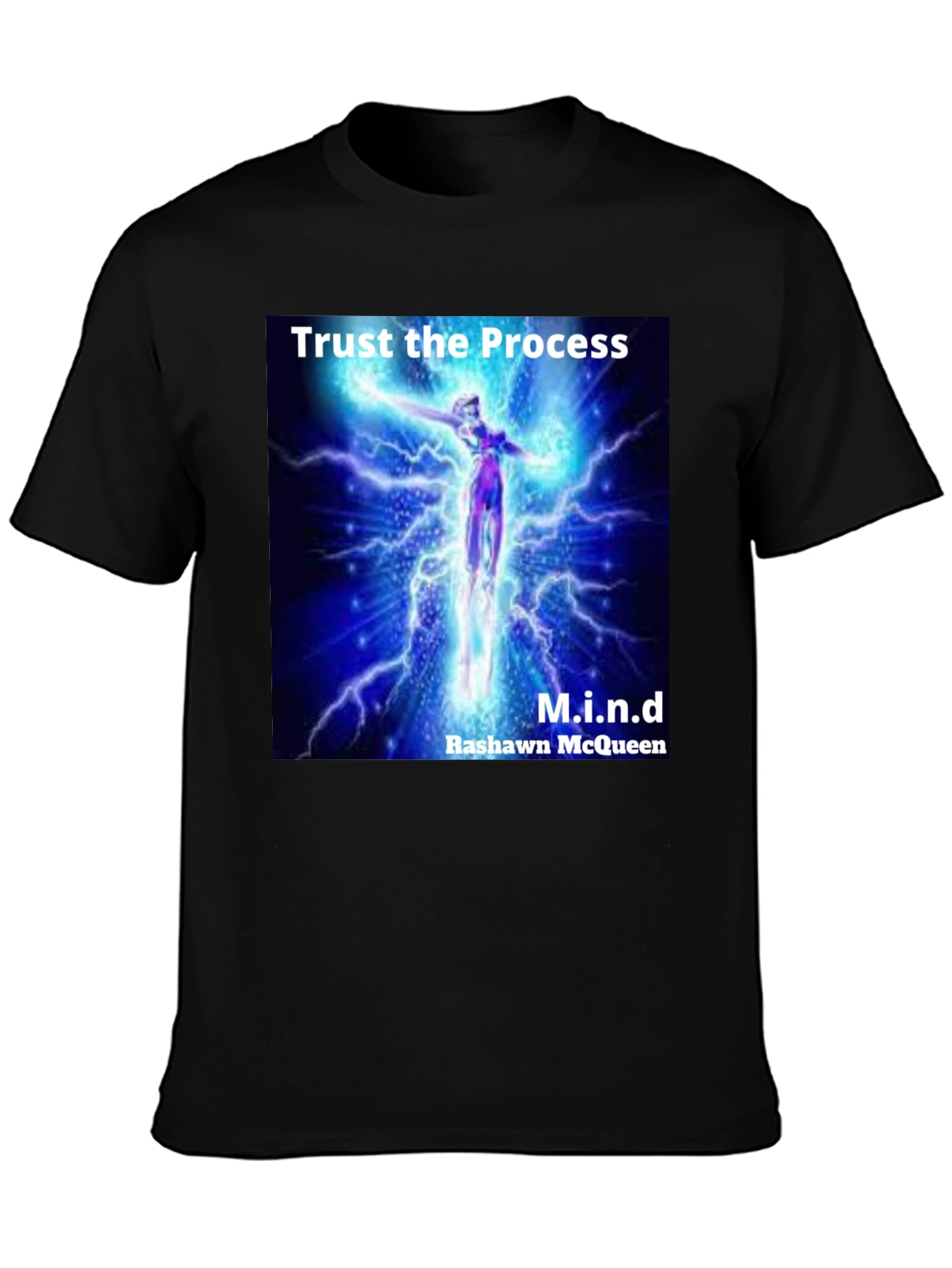 Trust the Process Graphic Black Tee