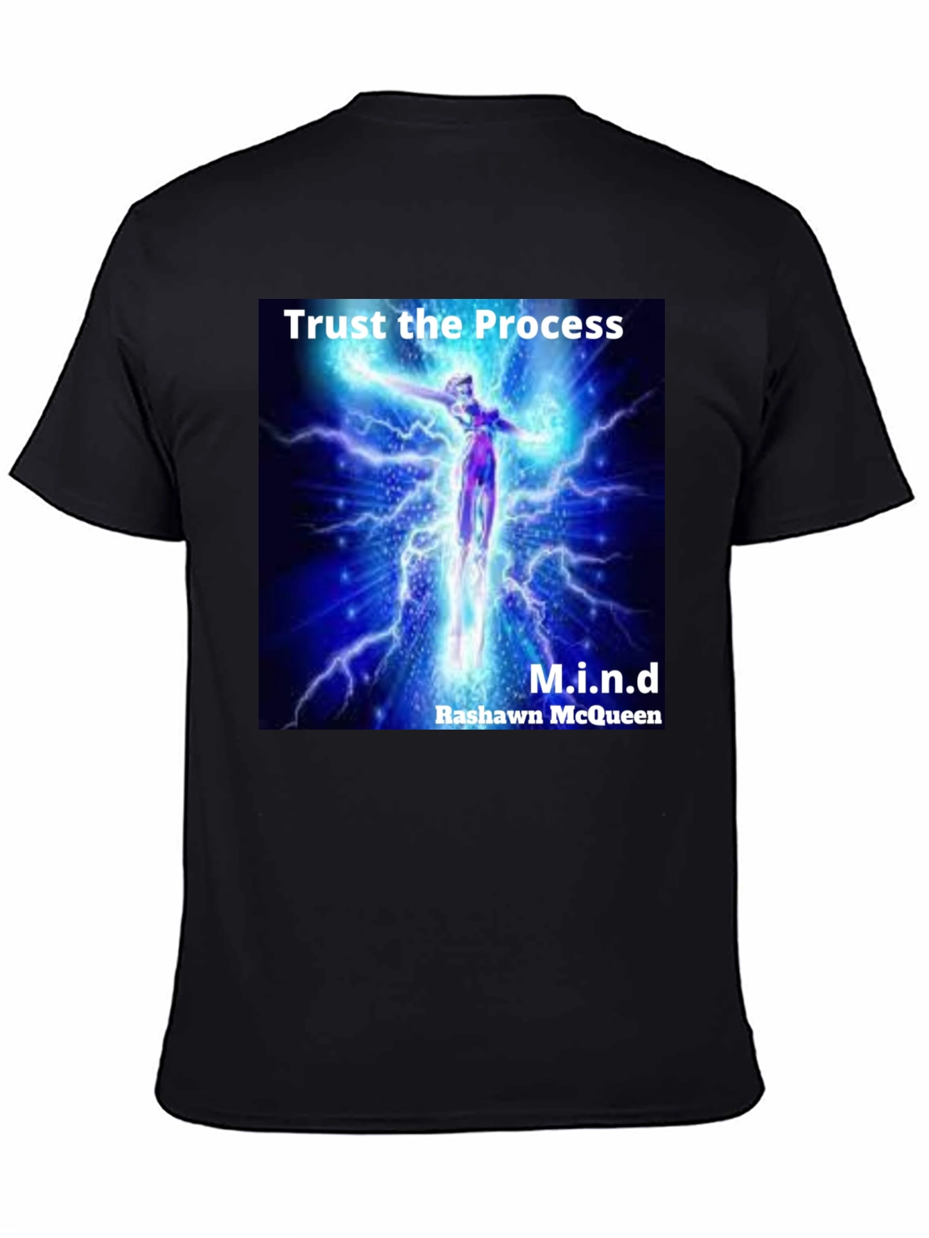 Trust the Process Graphic Black Tee