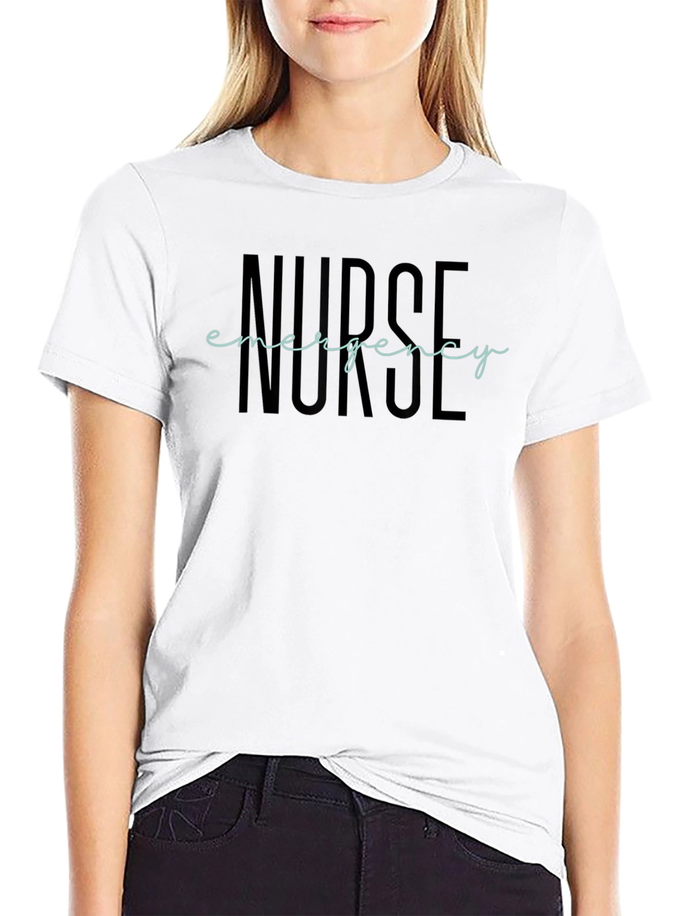 Emergency Nurse T-Shirt - Black