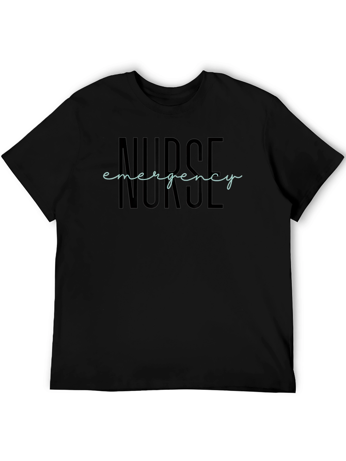 Emergency Nurse T-Shirt - Black