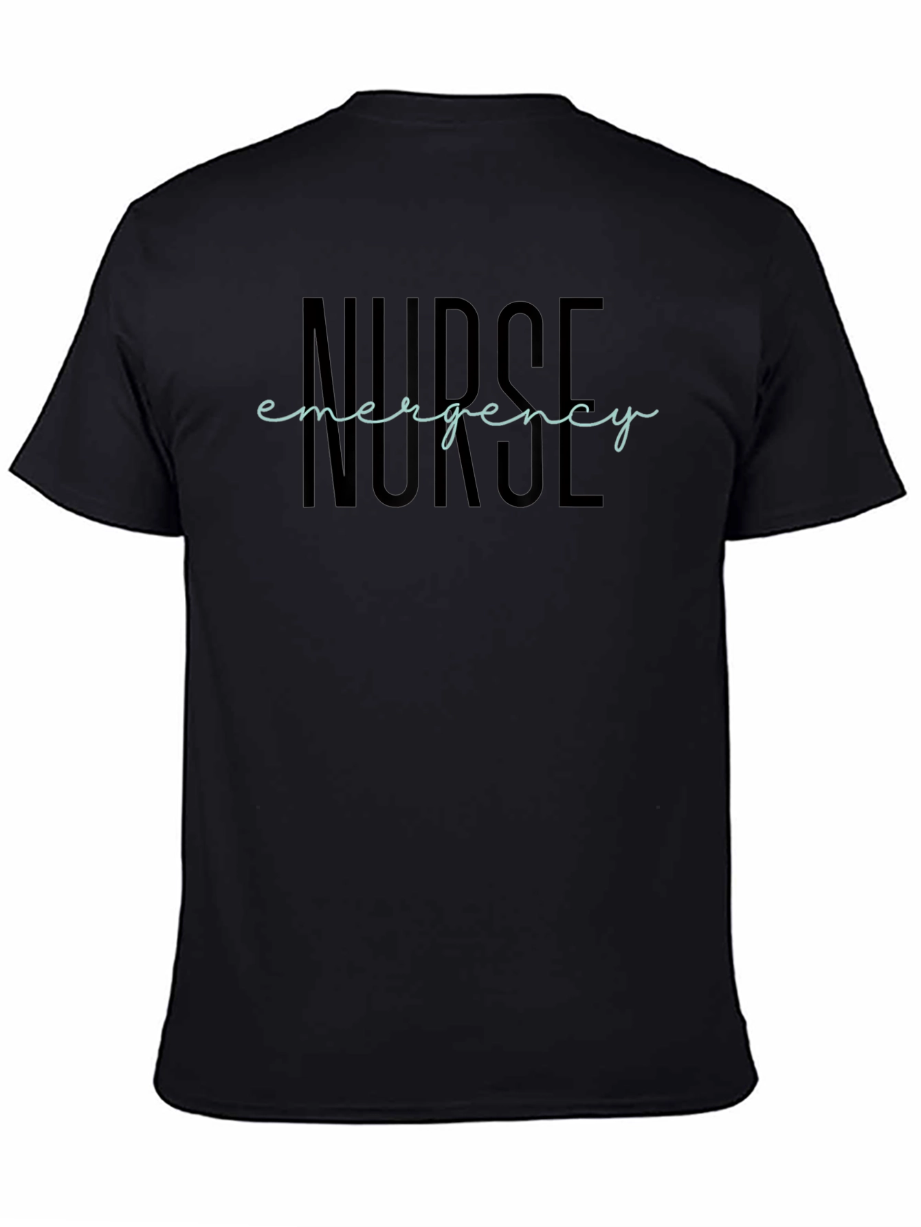 Emergency Nurse T-Shirt - Black
