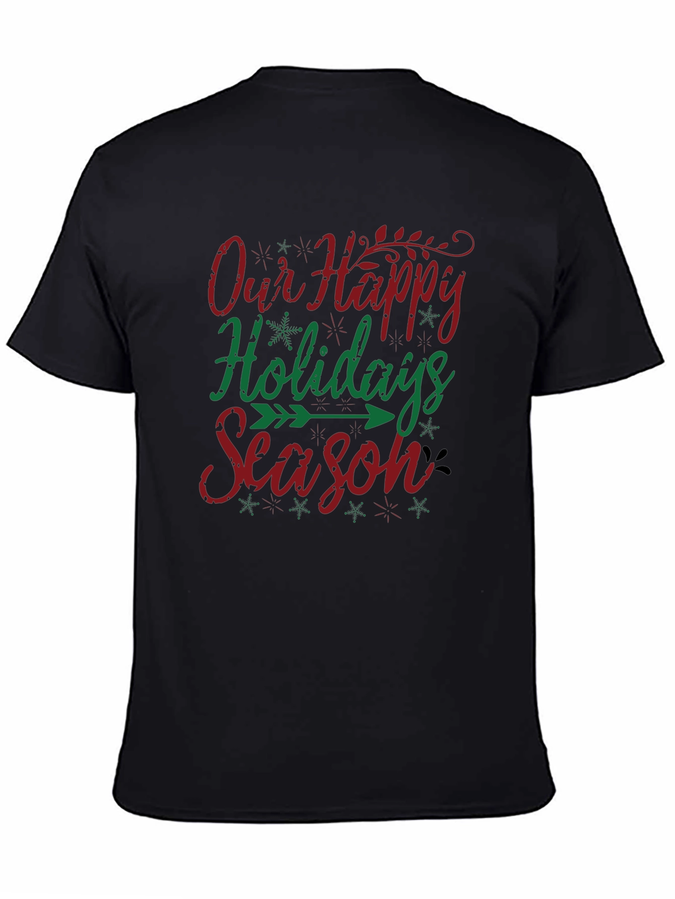 Happy Holidays Season T-Shirt Festive Holiday Apparel
