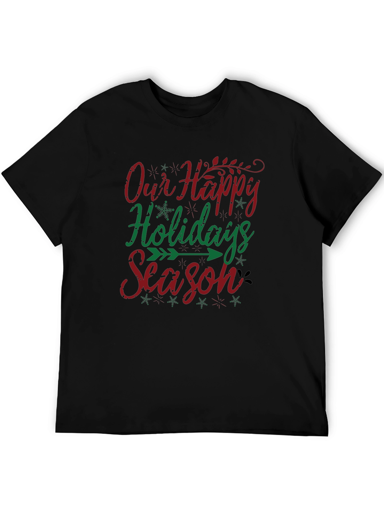 Happy Holidays Season T-Shirt Festive Holiday Apparel
