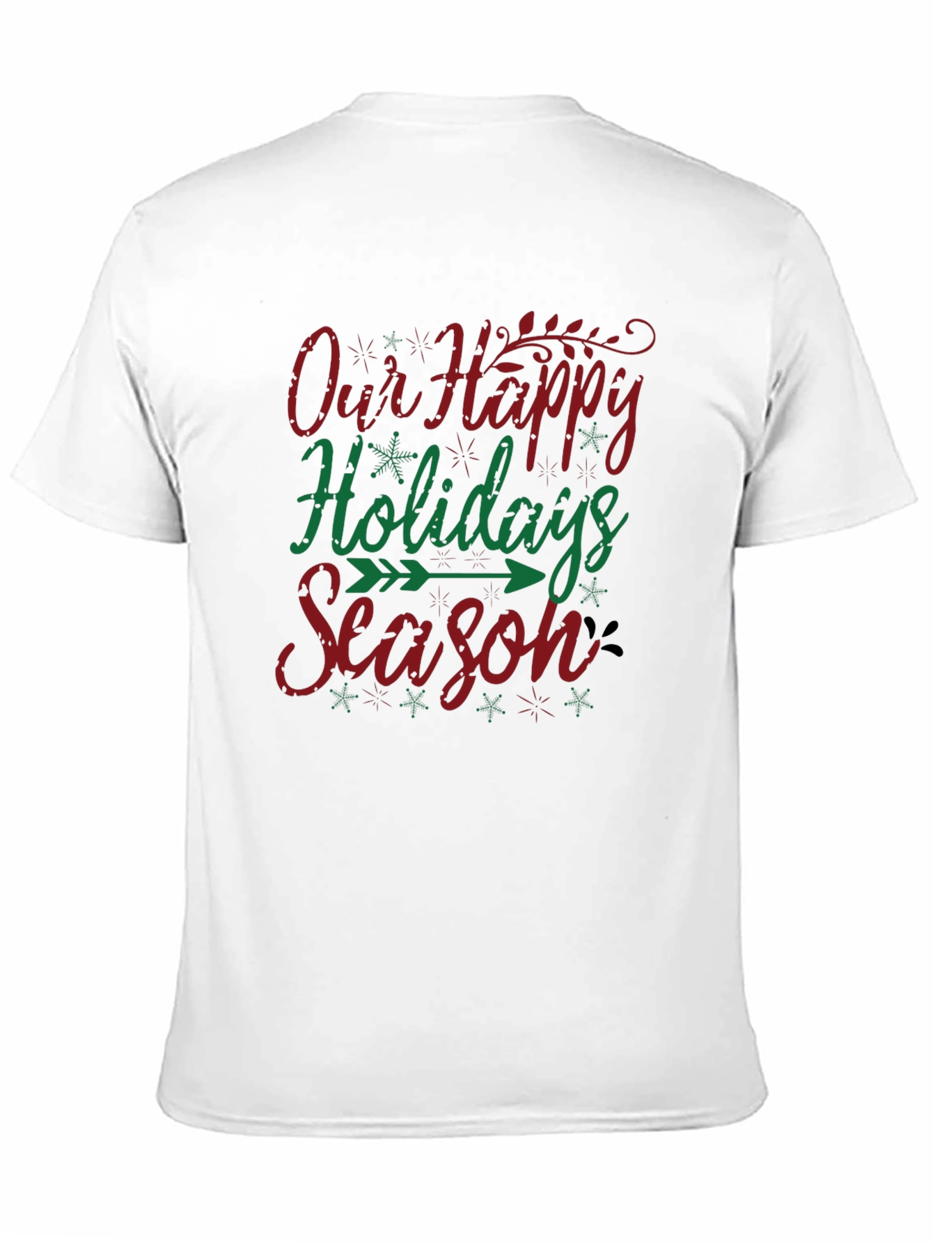 Happy Holidays Season T-Shirt Festive Holiday Apparel