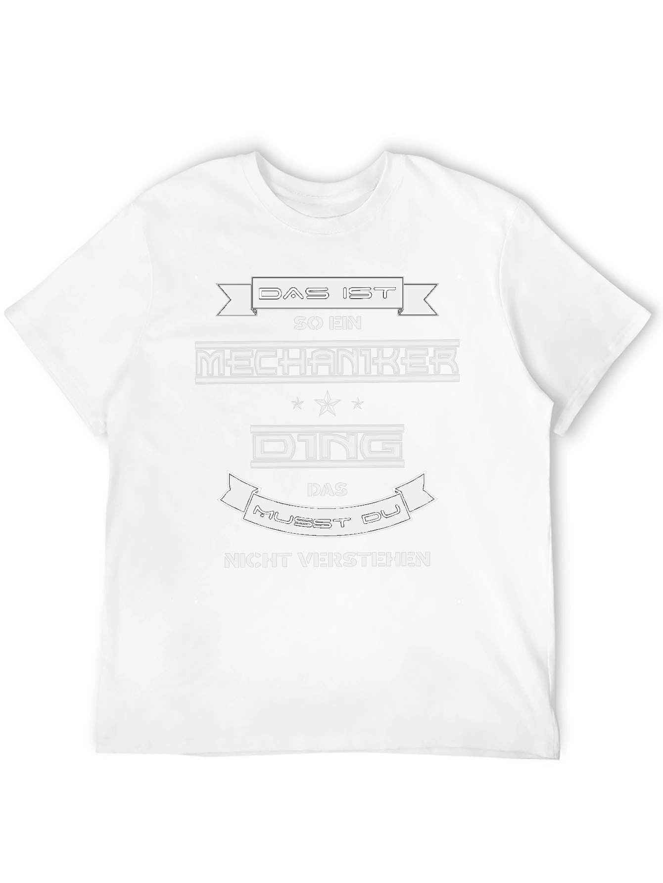 Mechanic T-Shirt - Funny German Slogan