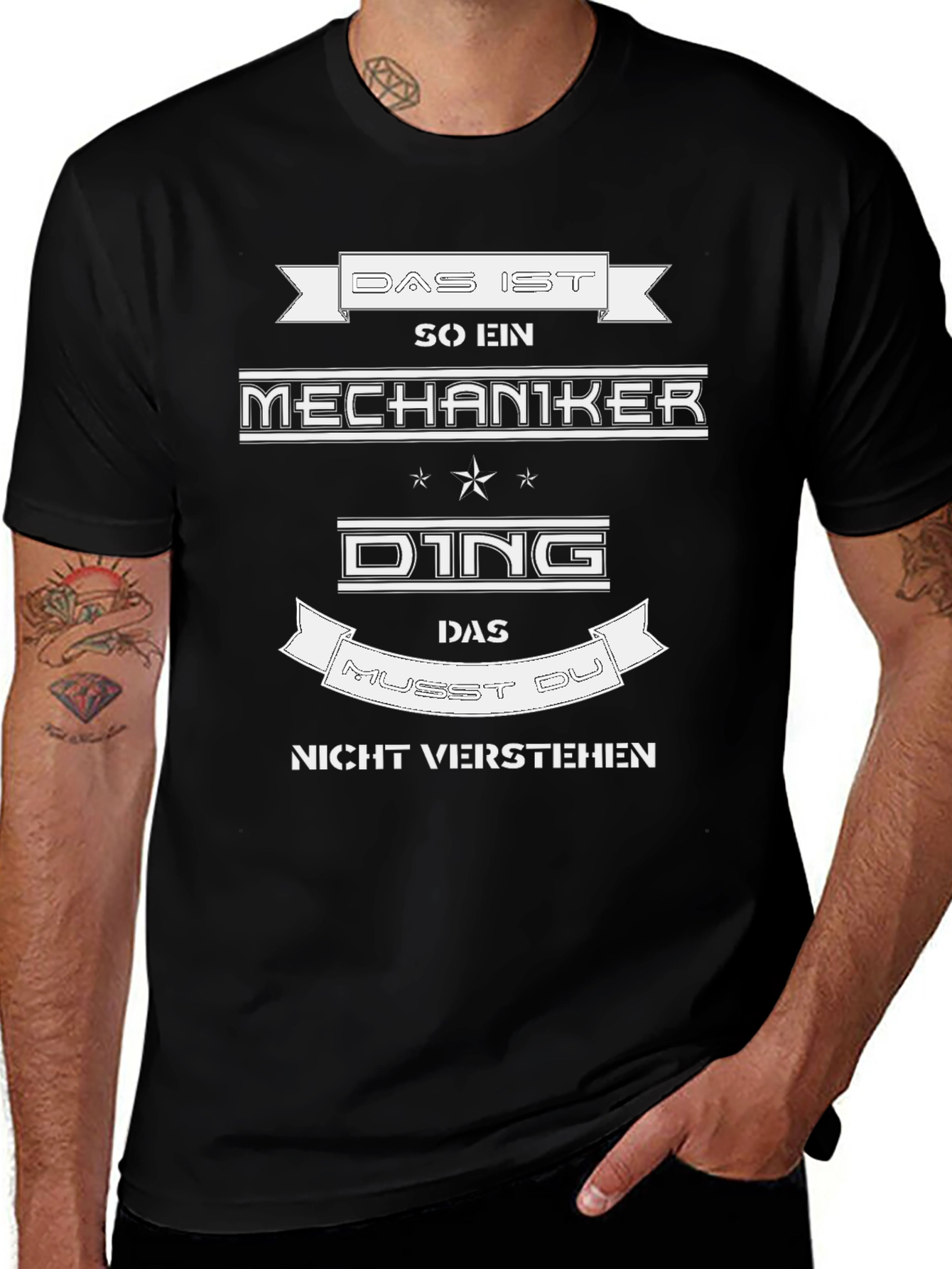 Mechanic T-Shirt - Funny German Slogan