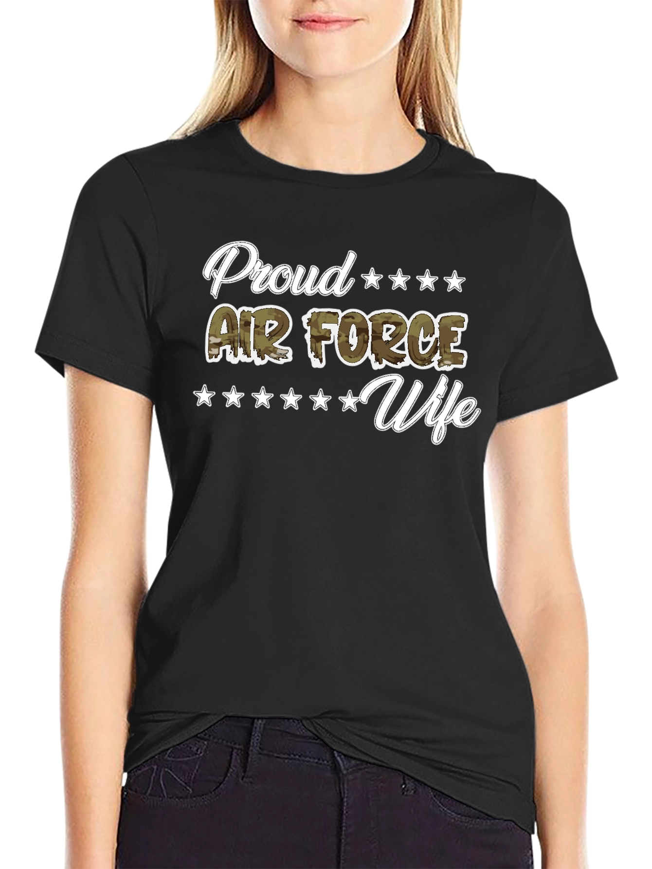 Proud Air Force Wife T-Shirt