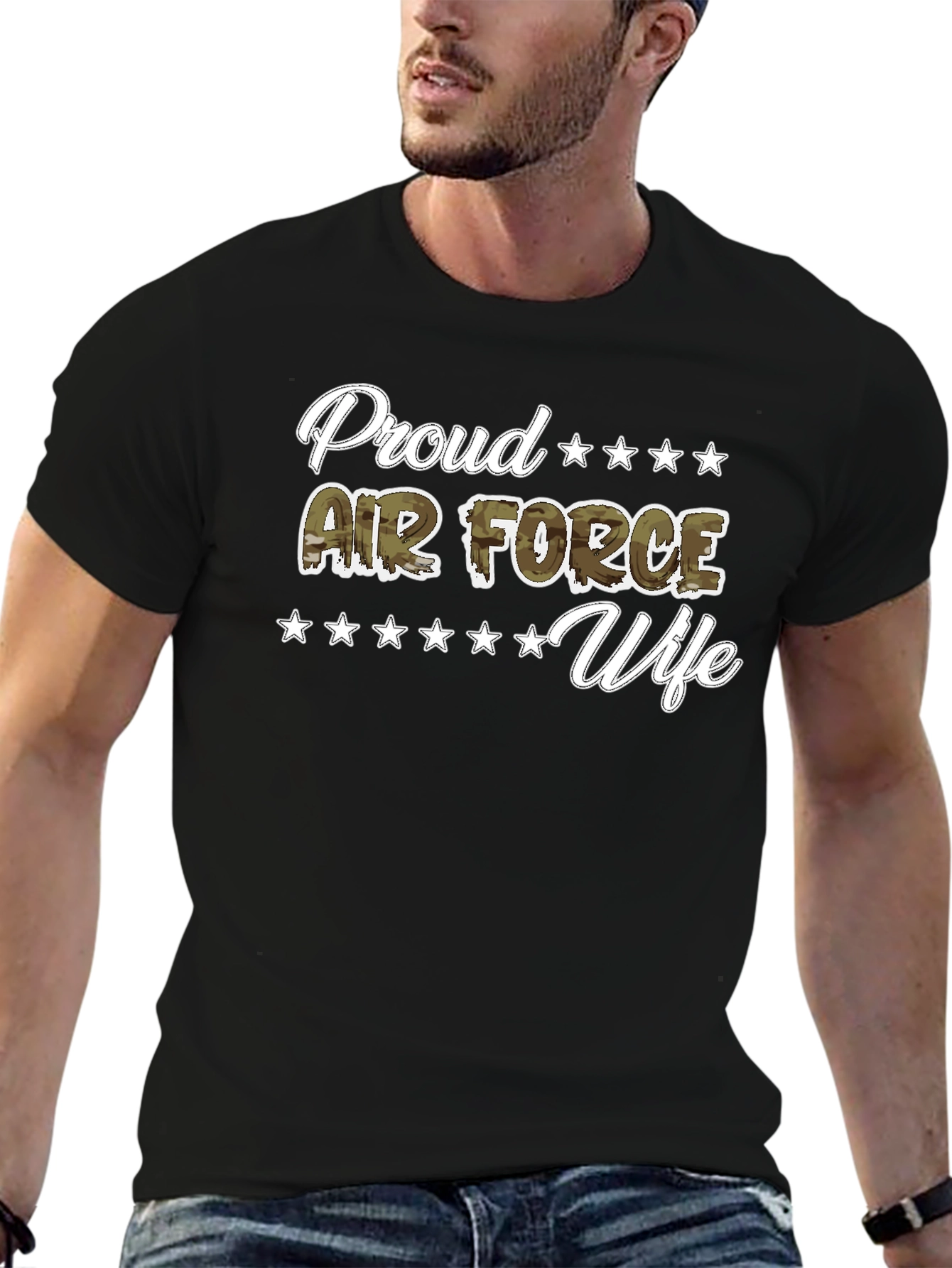 Proud Air Force Wife T-Shirt