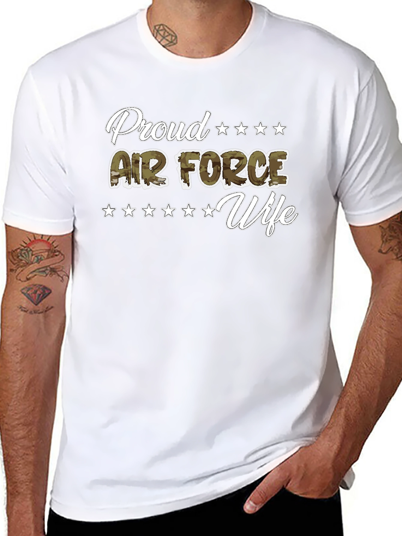 Proud Air Force Wife T-Shirt