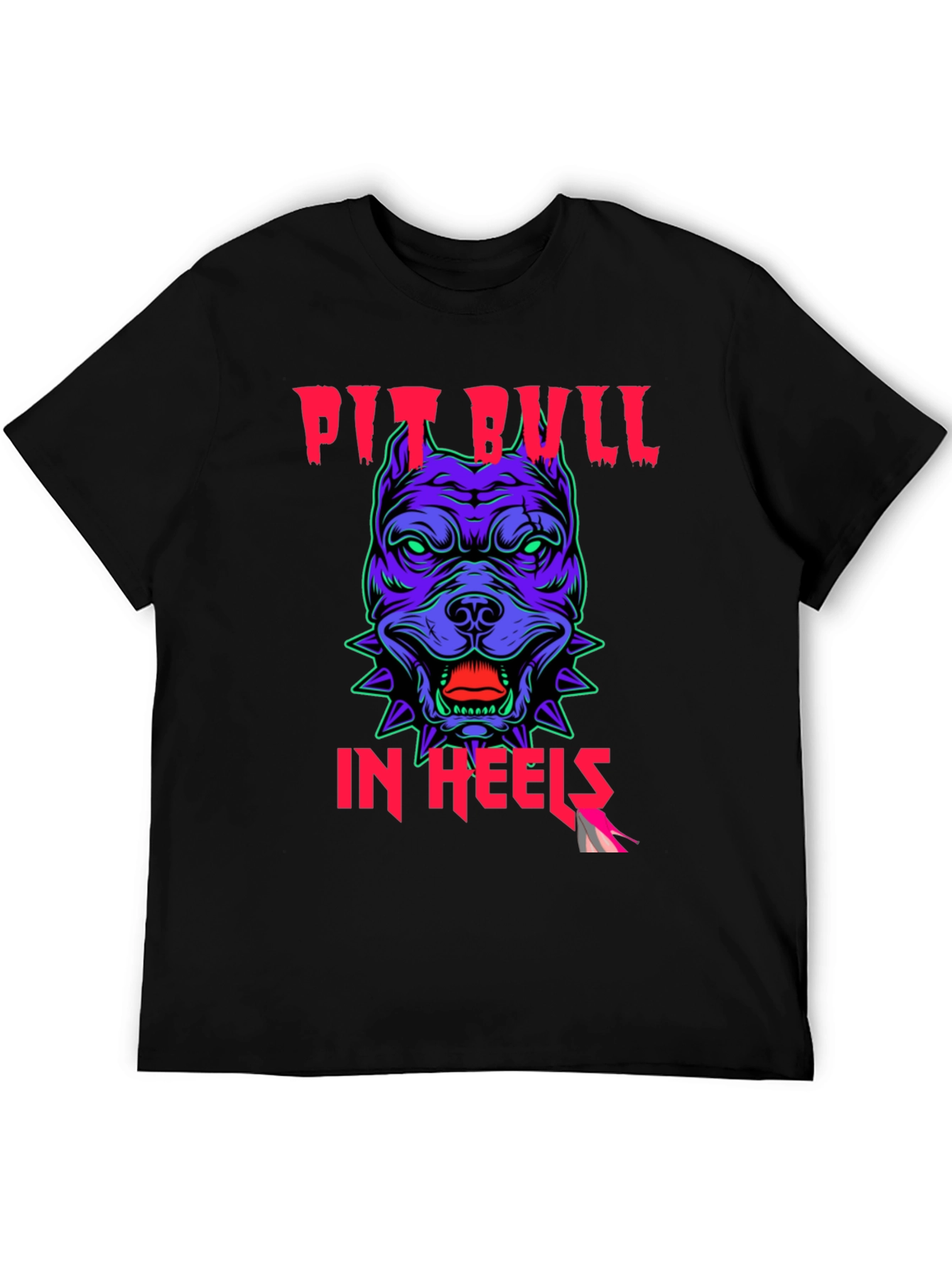 Pitbull in Heels Graphic Tee