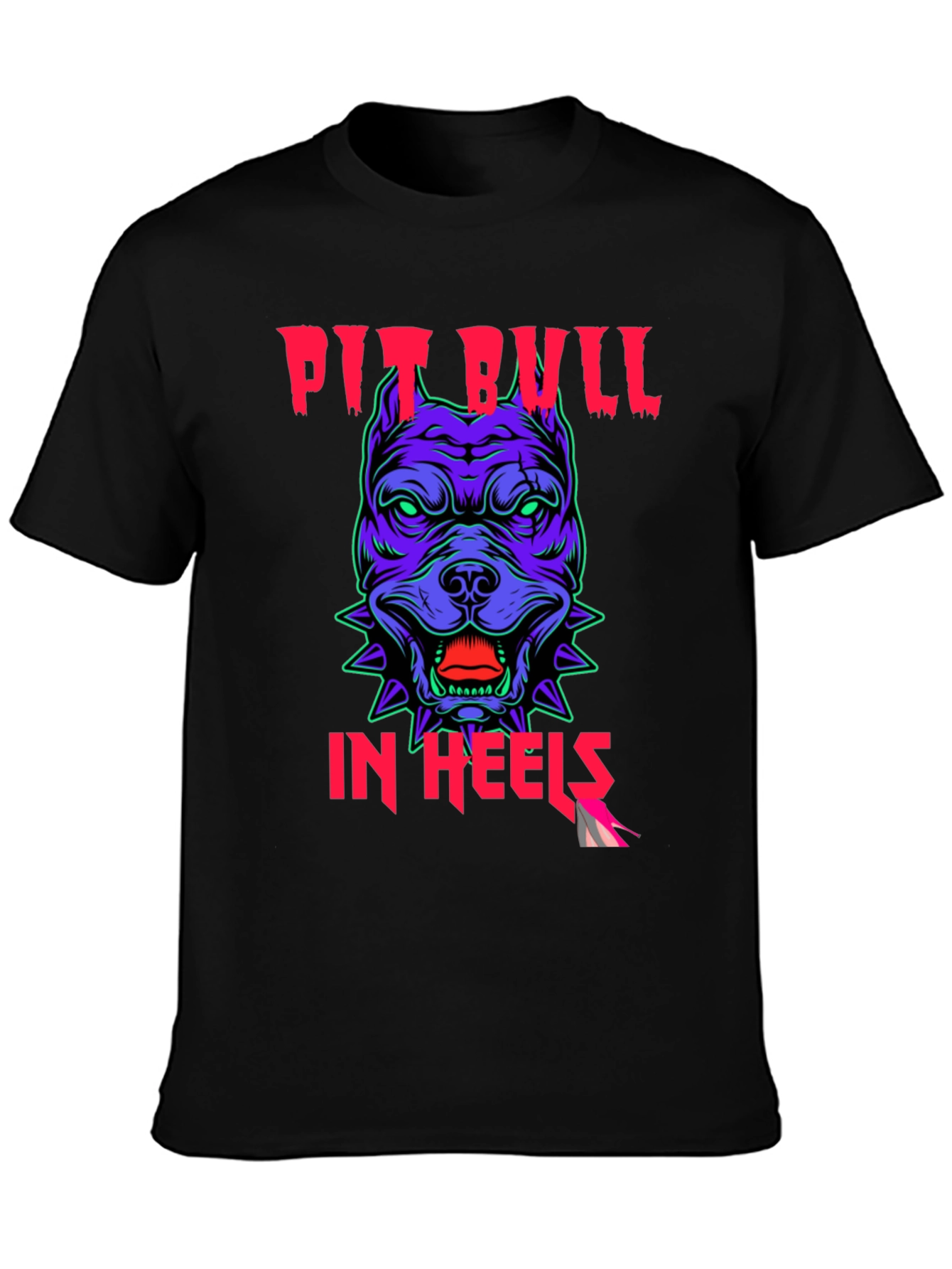 Pitbull in Heels Graphic Tee