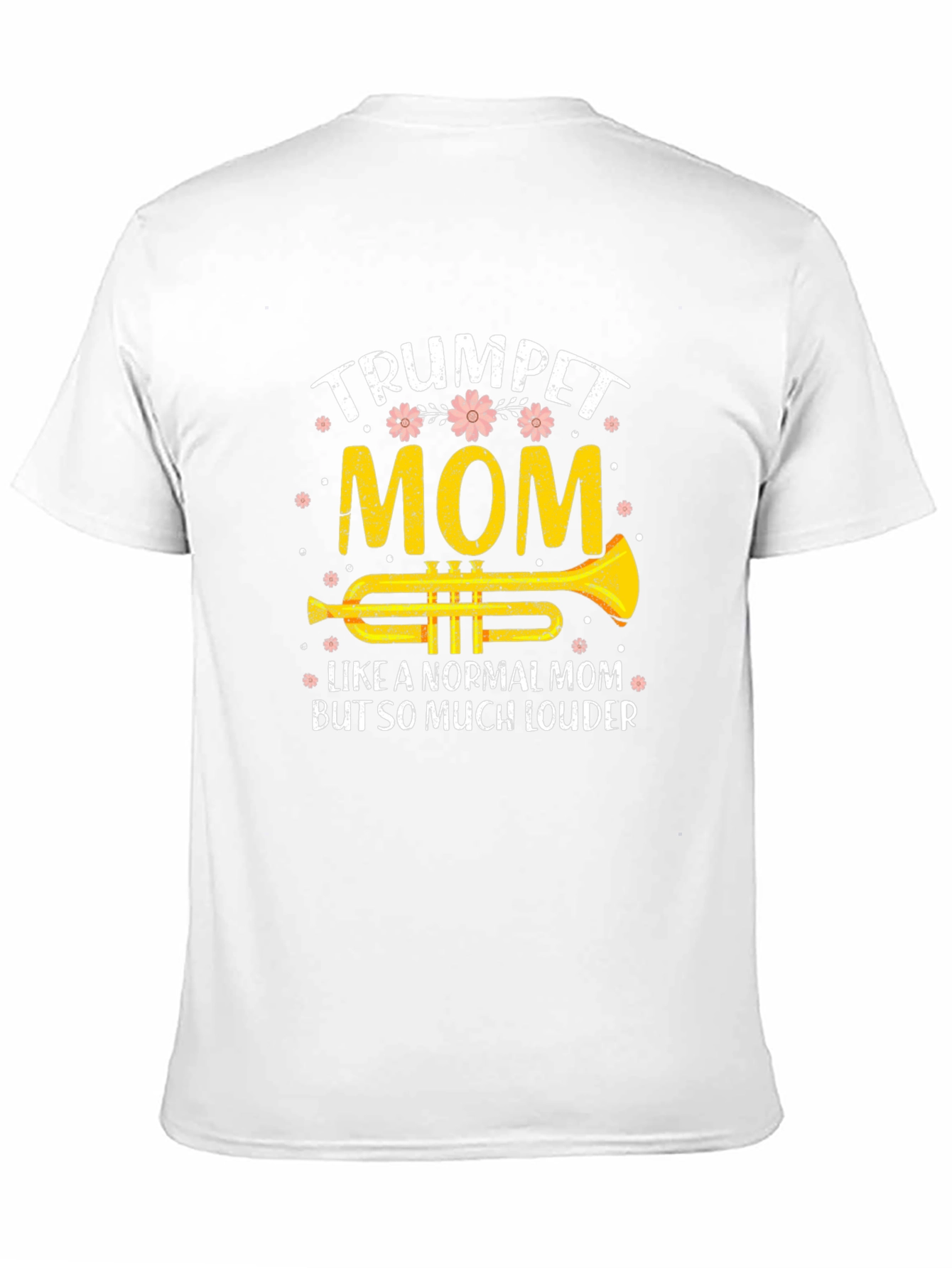 Trumpet Mom T-Shirt Musician Gift