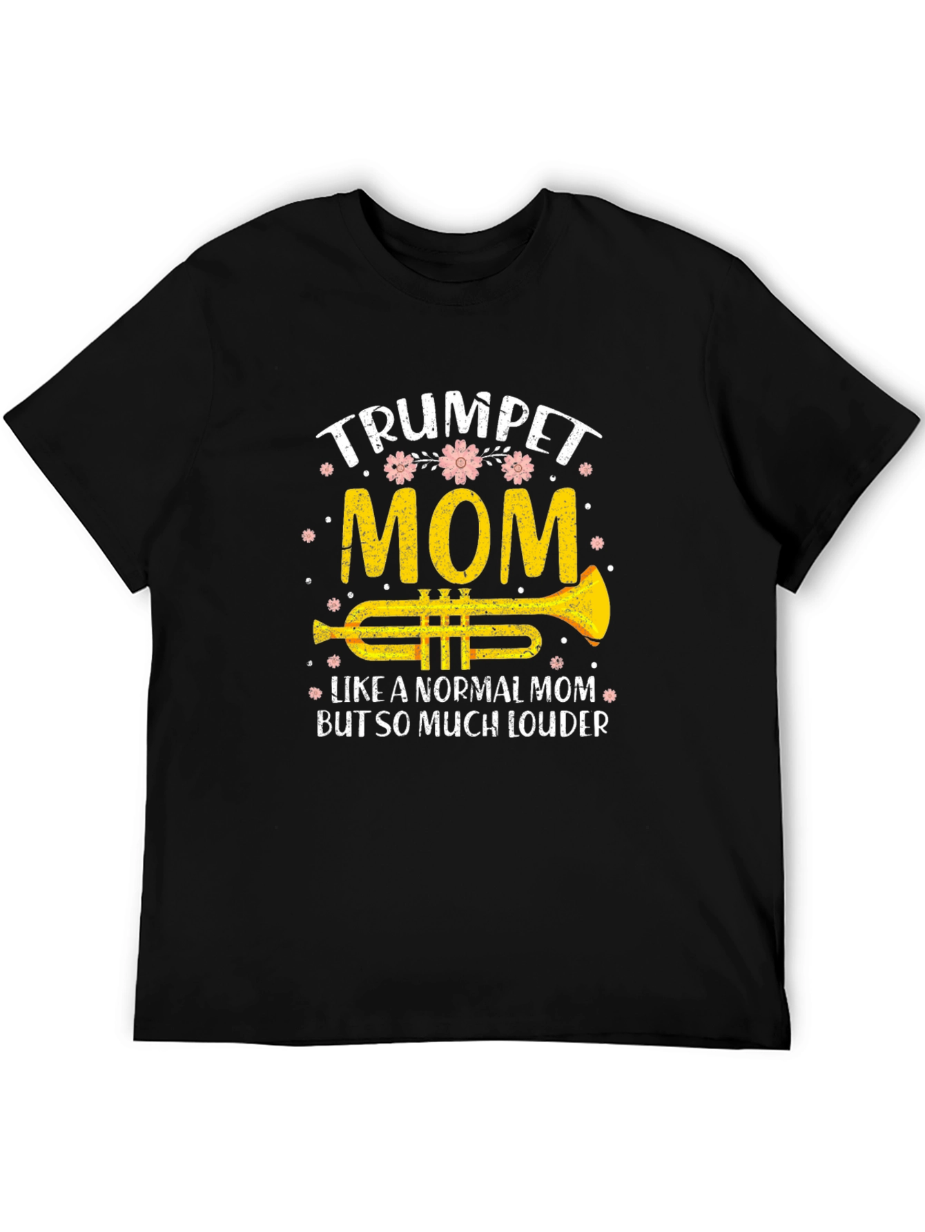Trumpet Mom T-Shirt Musician Gift