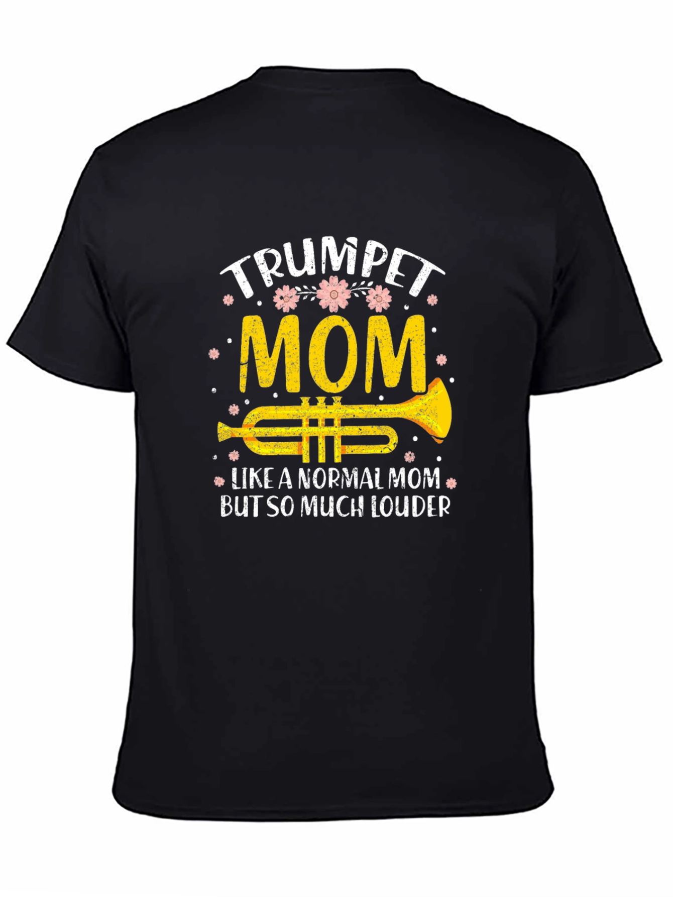 Trumpet Mom T-Shirt Musician Gift