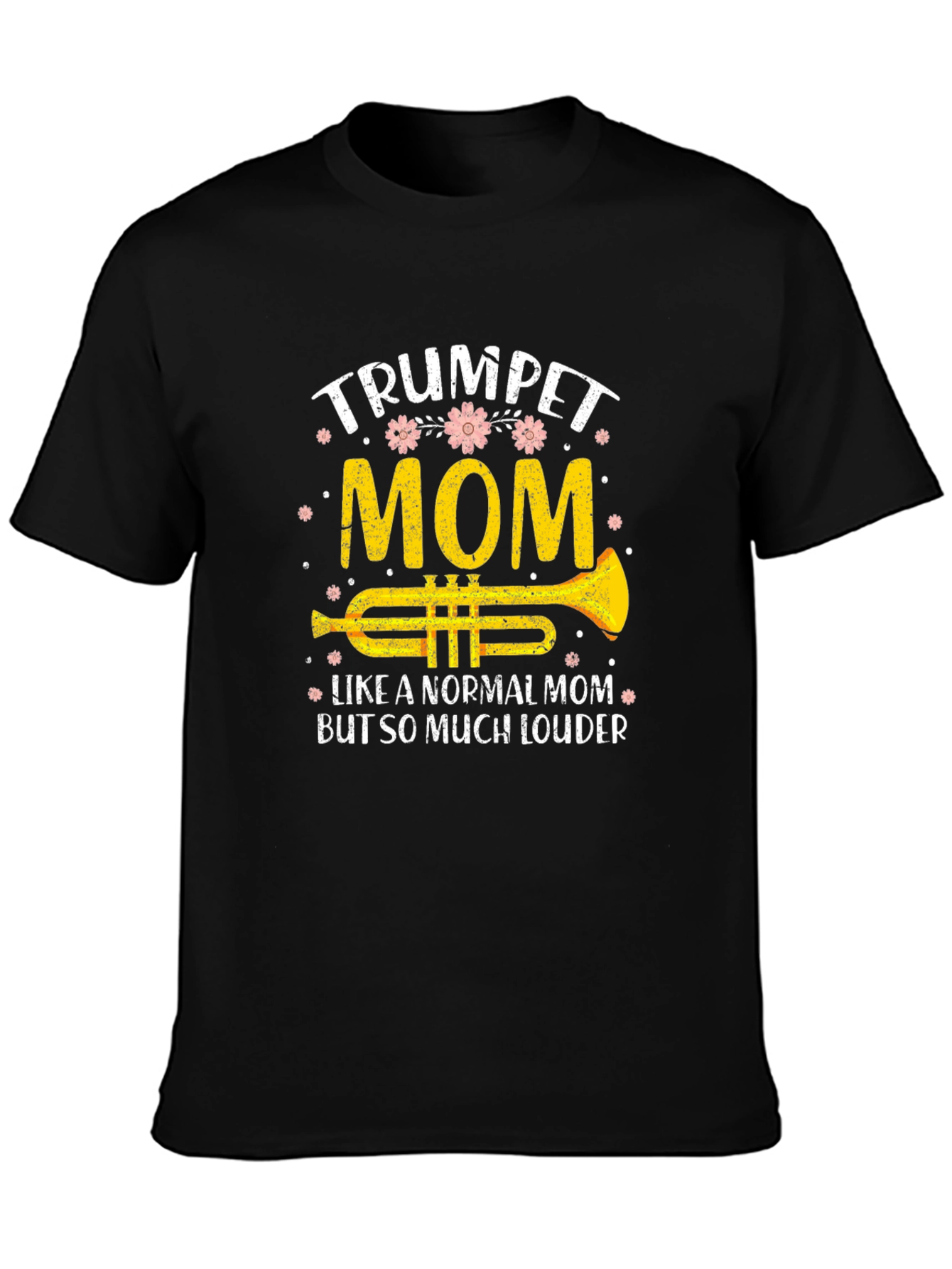 Trumpet Mom T-Shirt Musician Gift